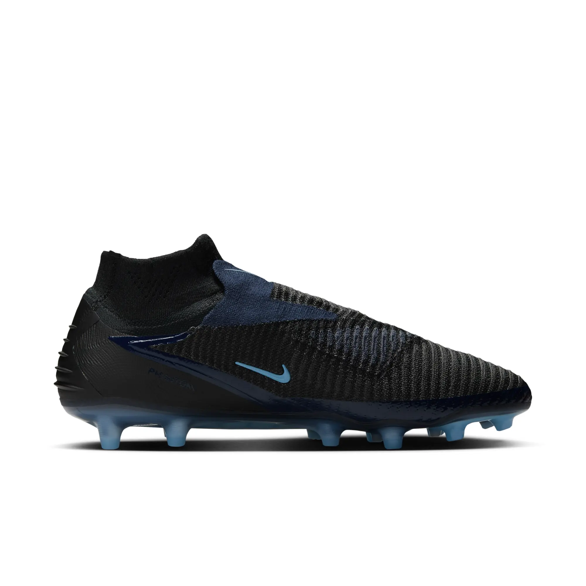 Nike Phantom 6 High Elite Artificial-Grass Football Boot - Black