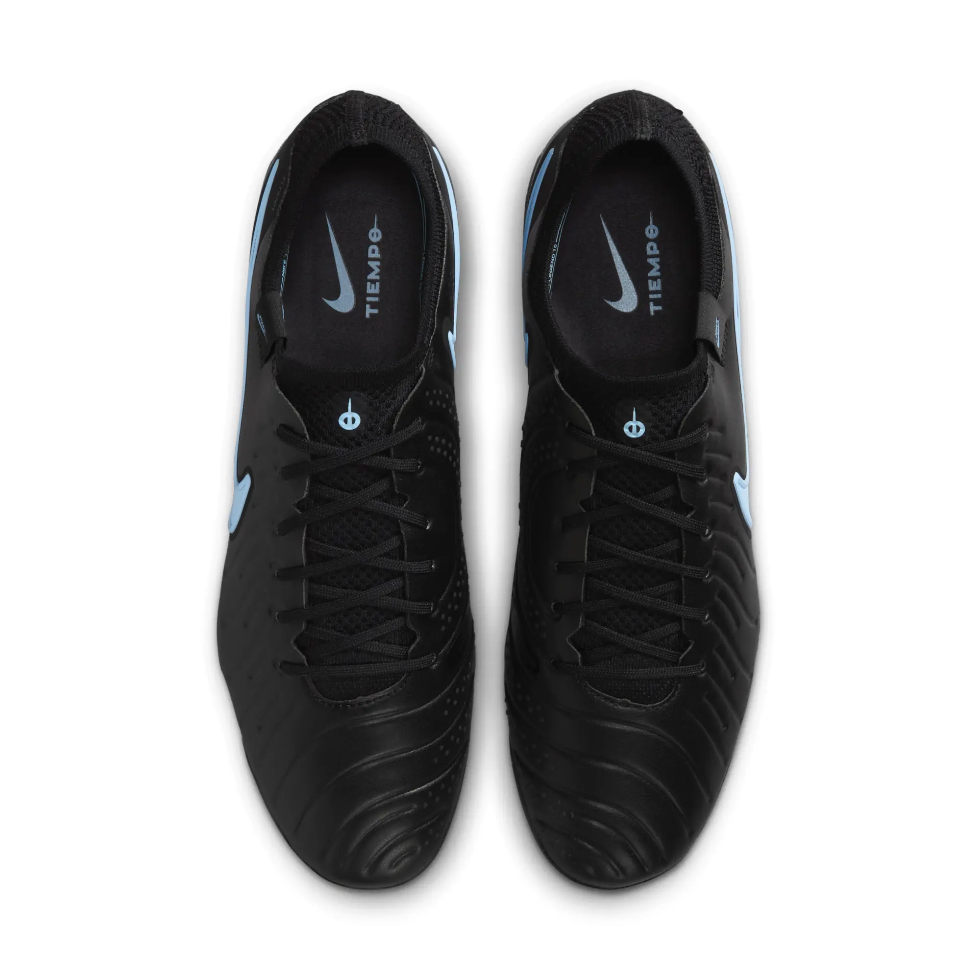 Nike Tiempo Legend 10 Elite Artificial-Grass Low-Top Football Boot - Black - Sustainable Materials