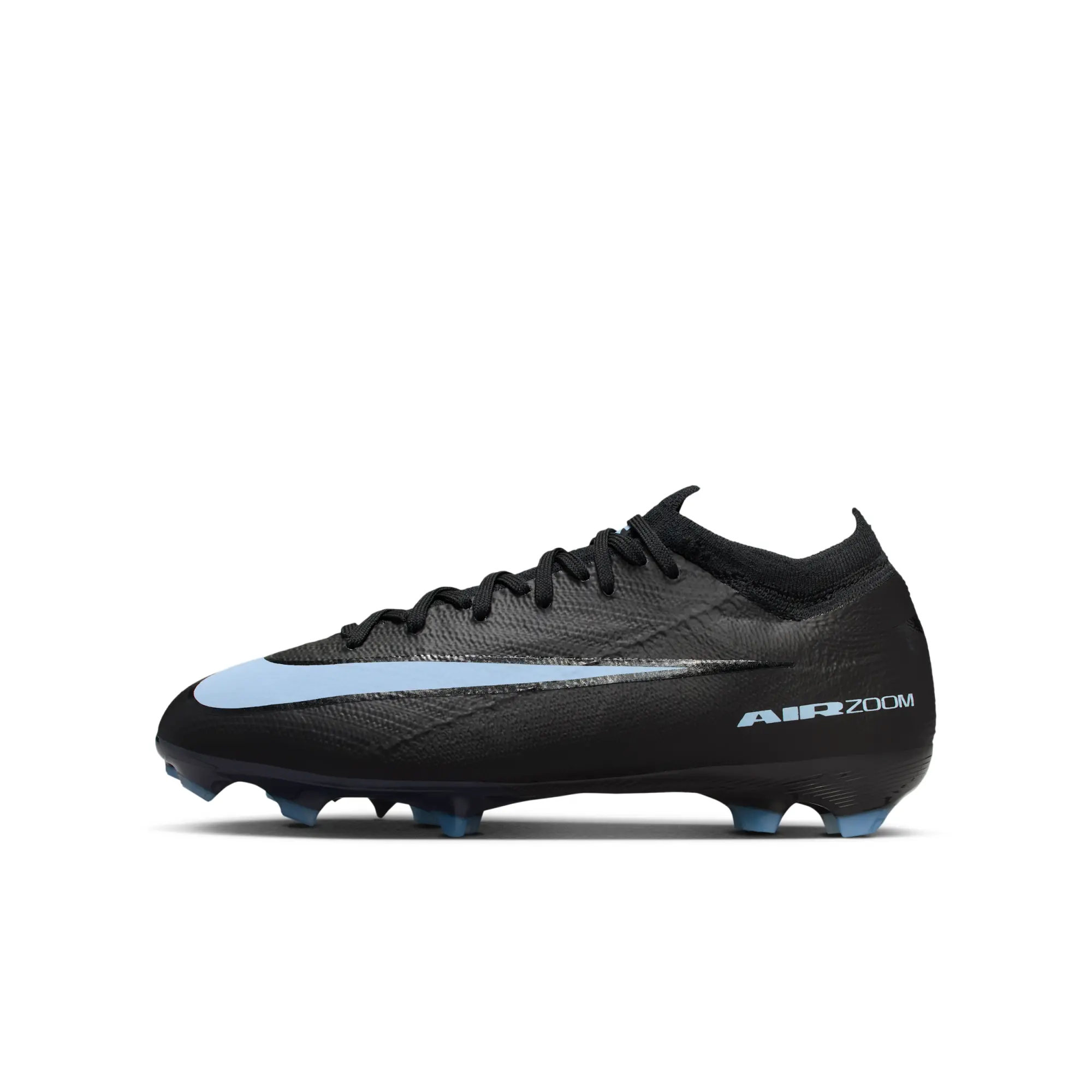Nike Jr. Mercurial Vapor 16 Pro Younger/Older Kids' Firm-Ground Low-Top Football Boot - Black - Recycled Content Minimum