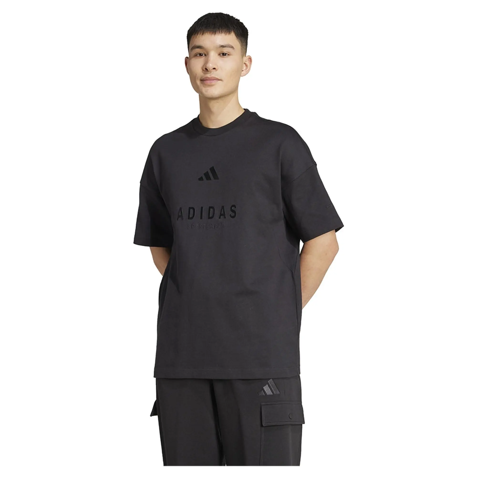 Adidas All Szn Embroidered Graphics Short Sleeve T-shirt