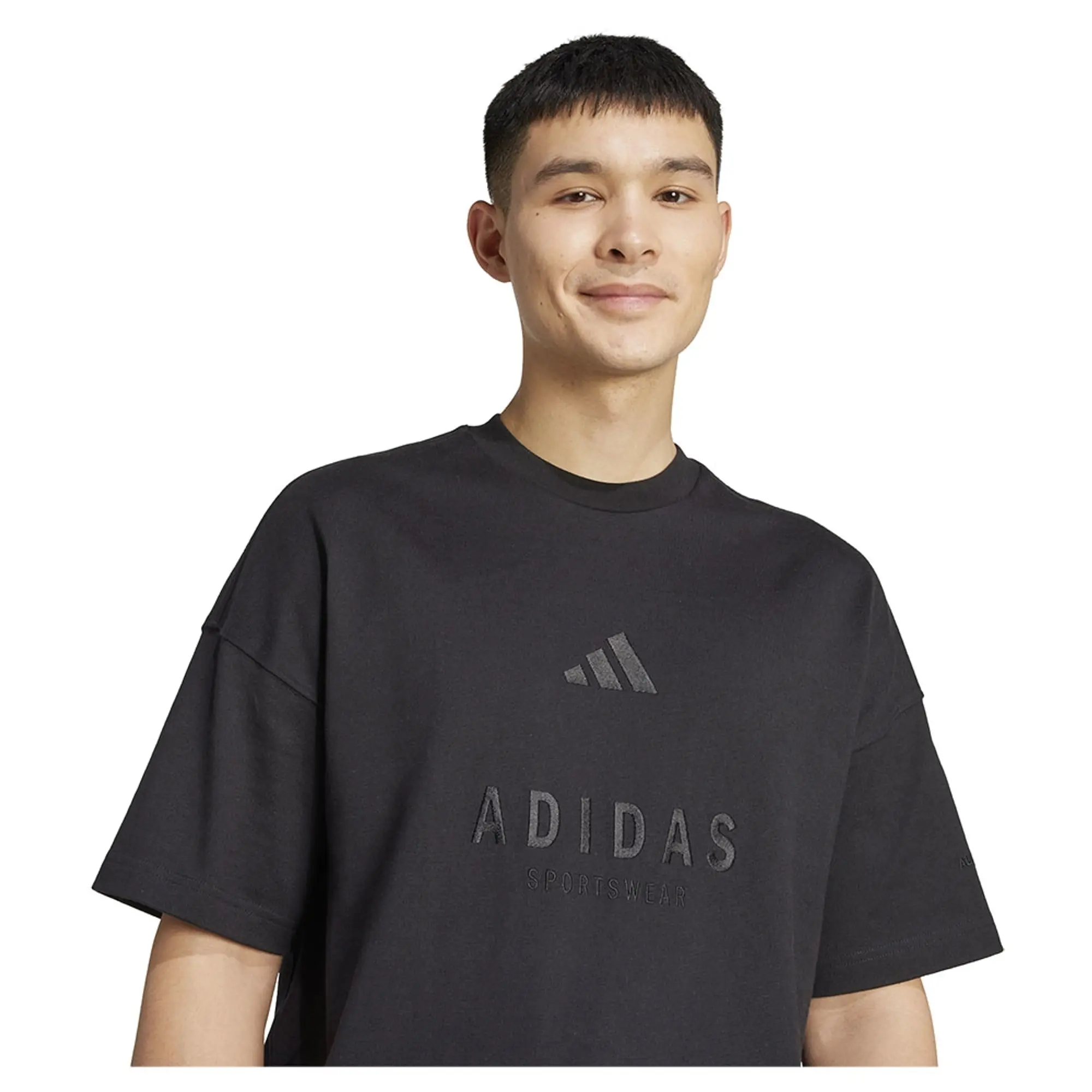 Adidas All Szn Embroidered Graphics Short Sleeve T-shirt
