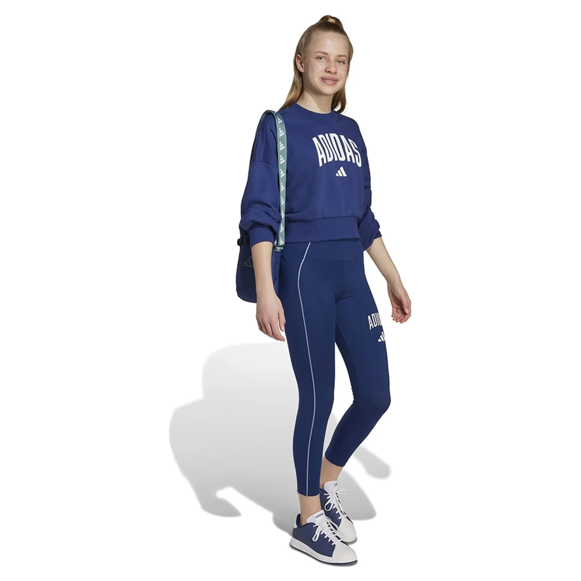 Adidas Seasonals Essentials Collegiate Typography Crewneck Sweatshirt