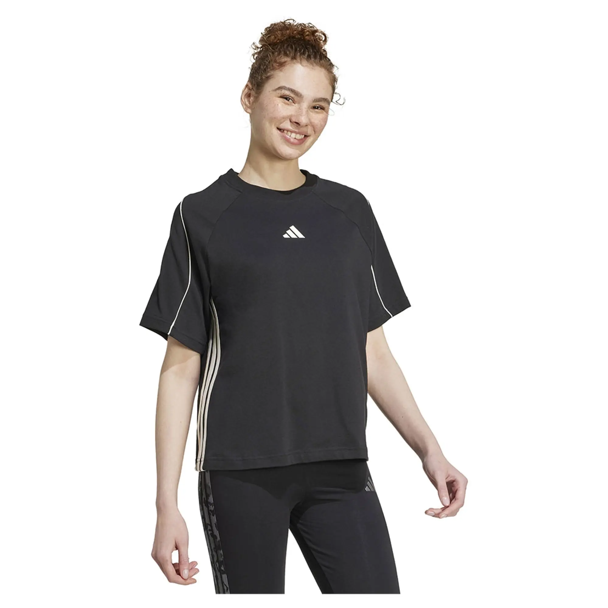 Adidas Stadium 3 Stripes Short Sleeve T-shirt