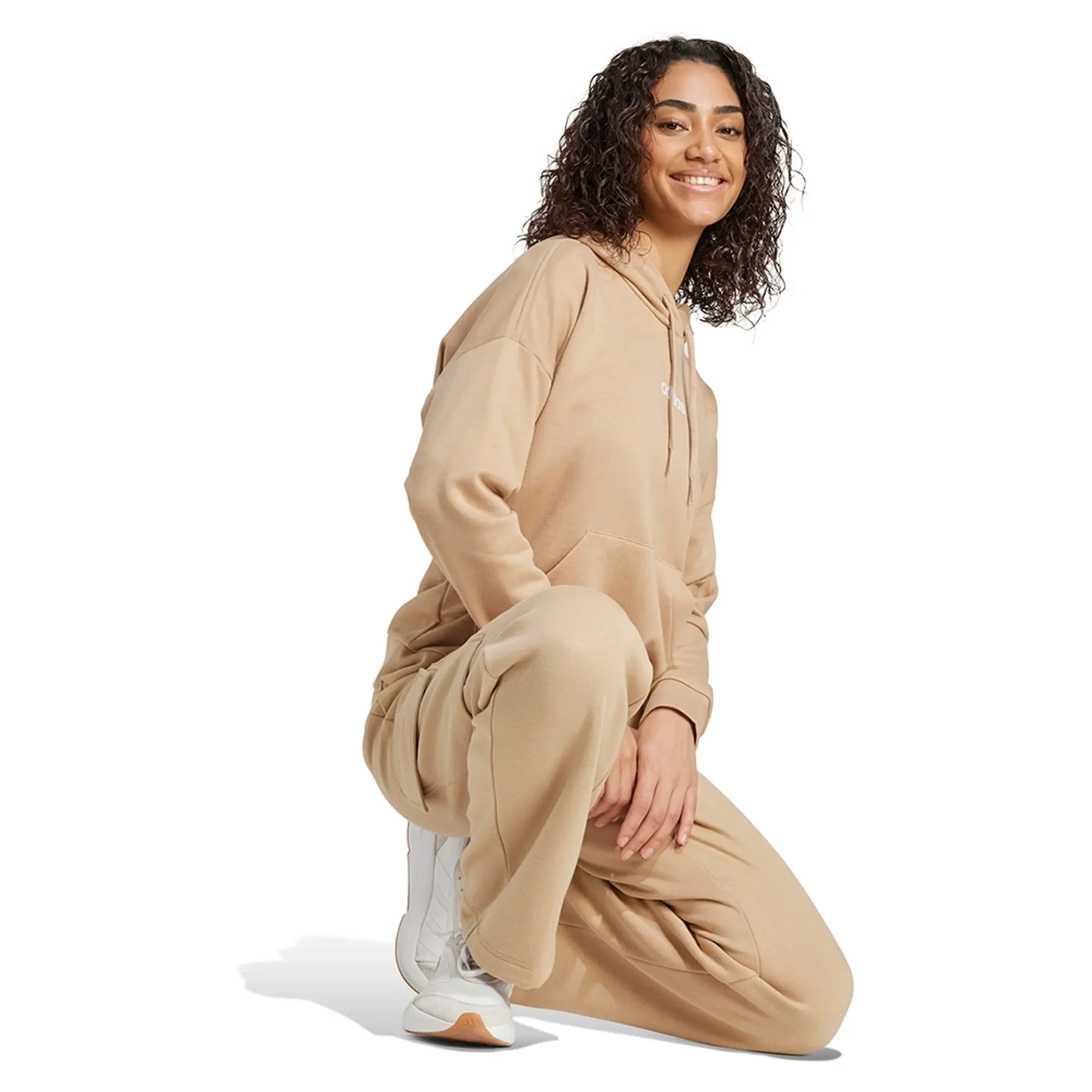Adidas Essentials Linear Fleece Cargo Joggers