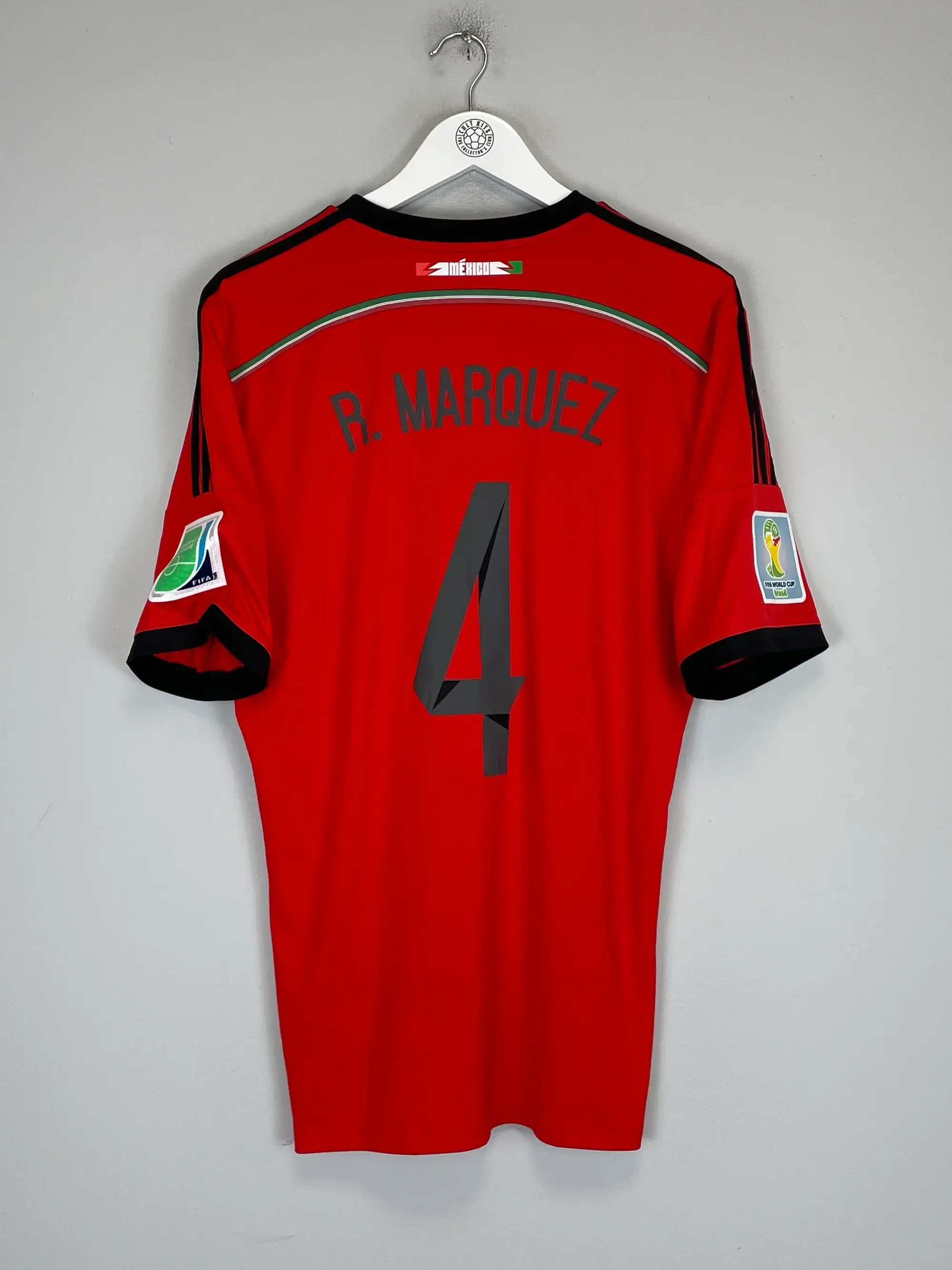 2014/15 MEXICO R.MARQUEZ #4 AWAY SHIRT (L) ADIDAS | Cult Kits