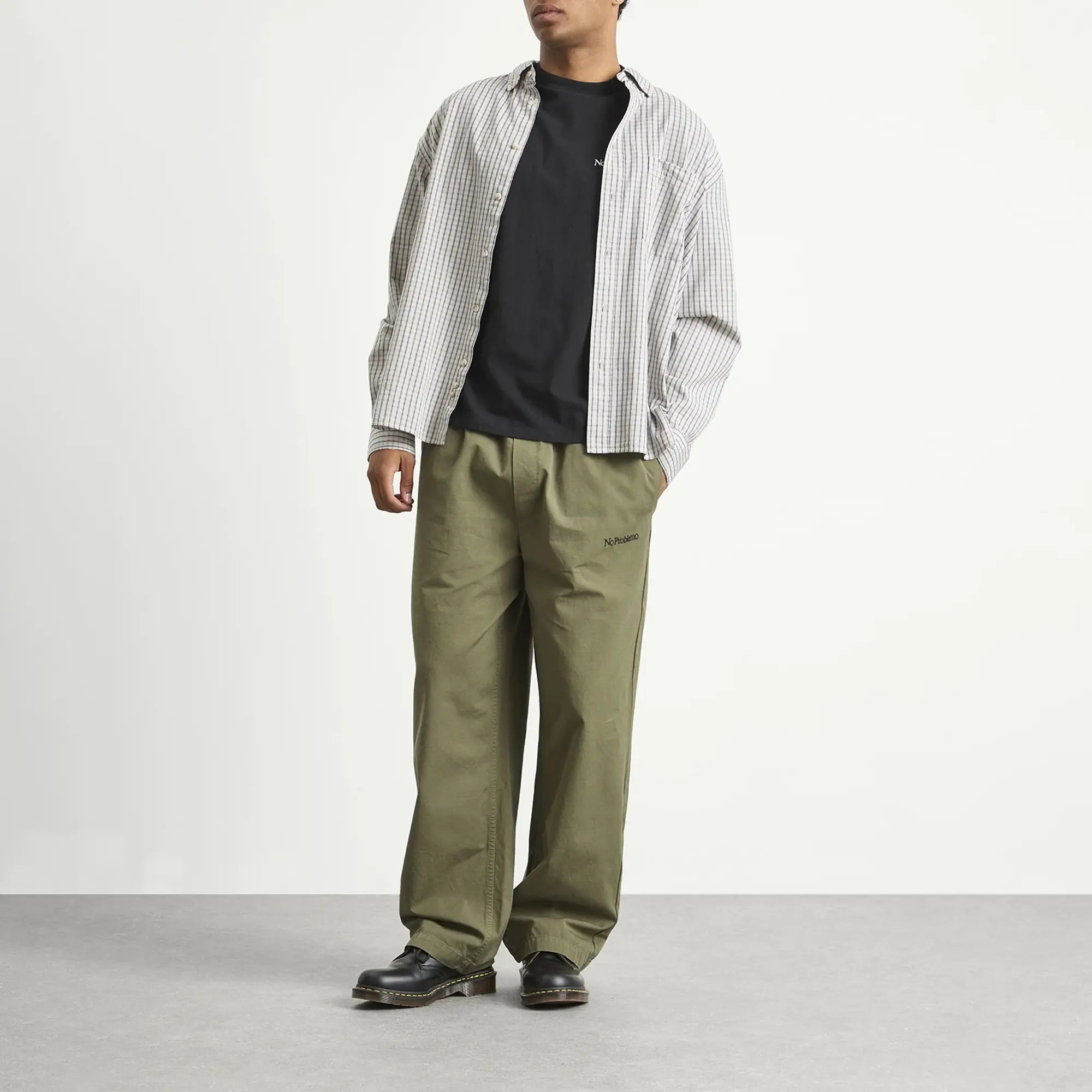 No Problemo Men's Mini Problemo Ripstop Work Pant Olive