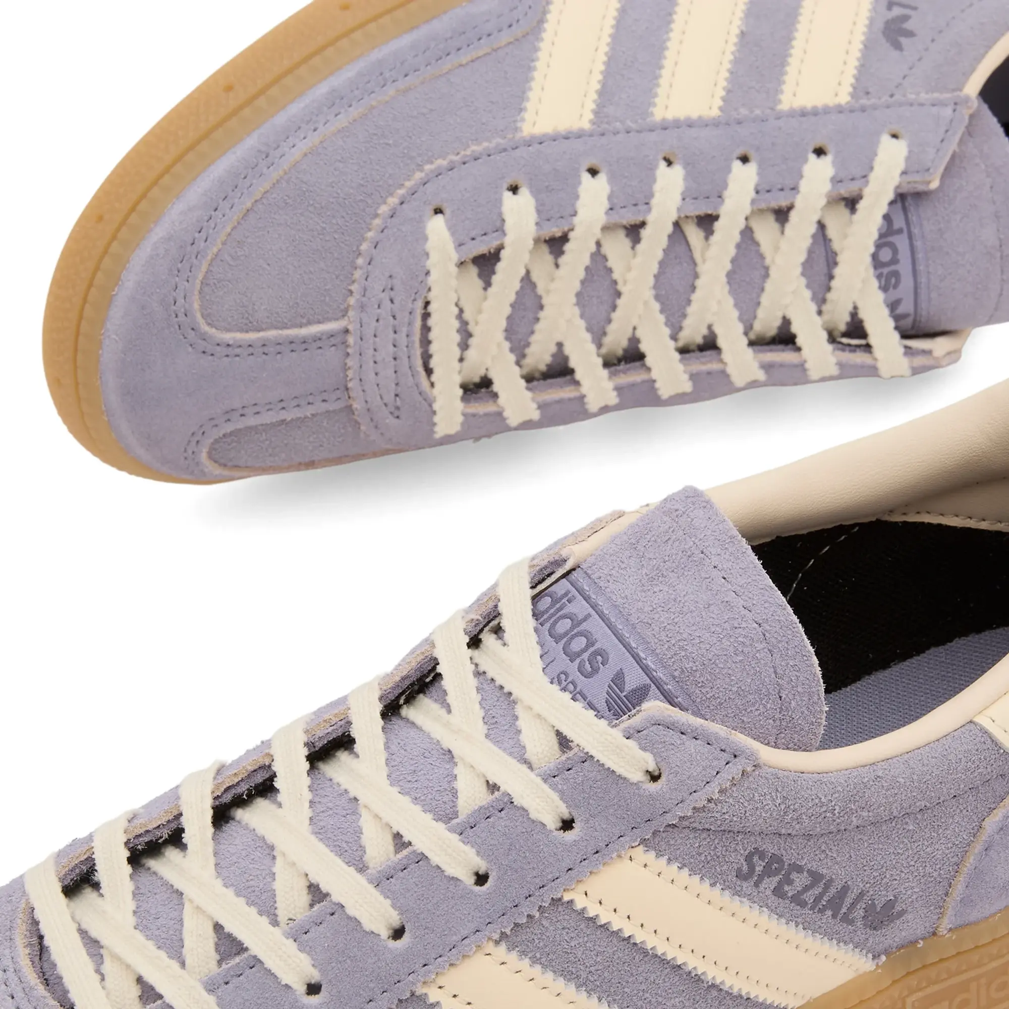 Adidas Women's Handball Spezial Sneaker Silver Violet/Cream White