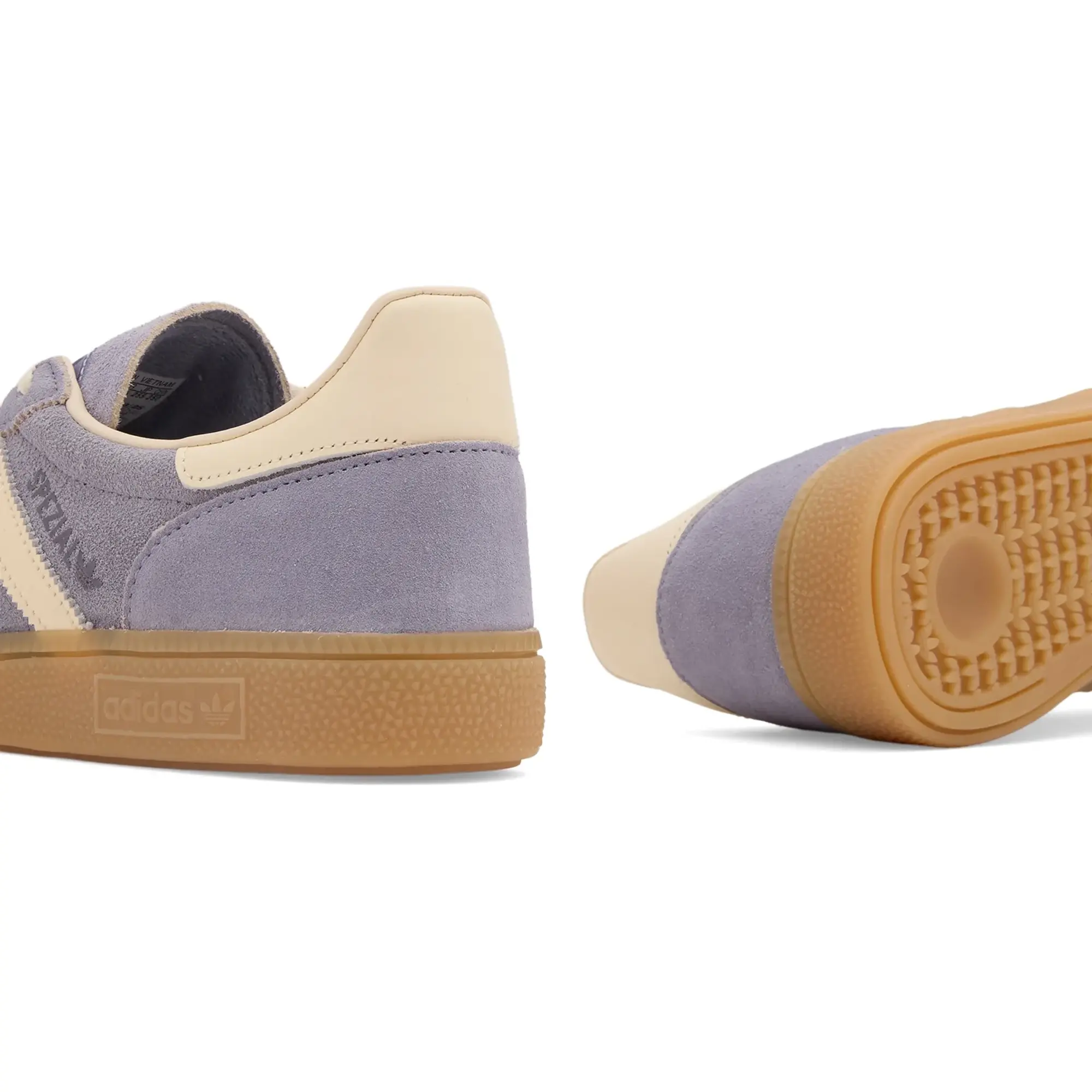 Adidas Women's Handball Spezial Sneaker Silver Violet/Cream White