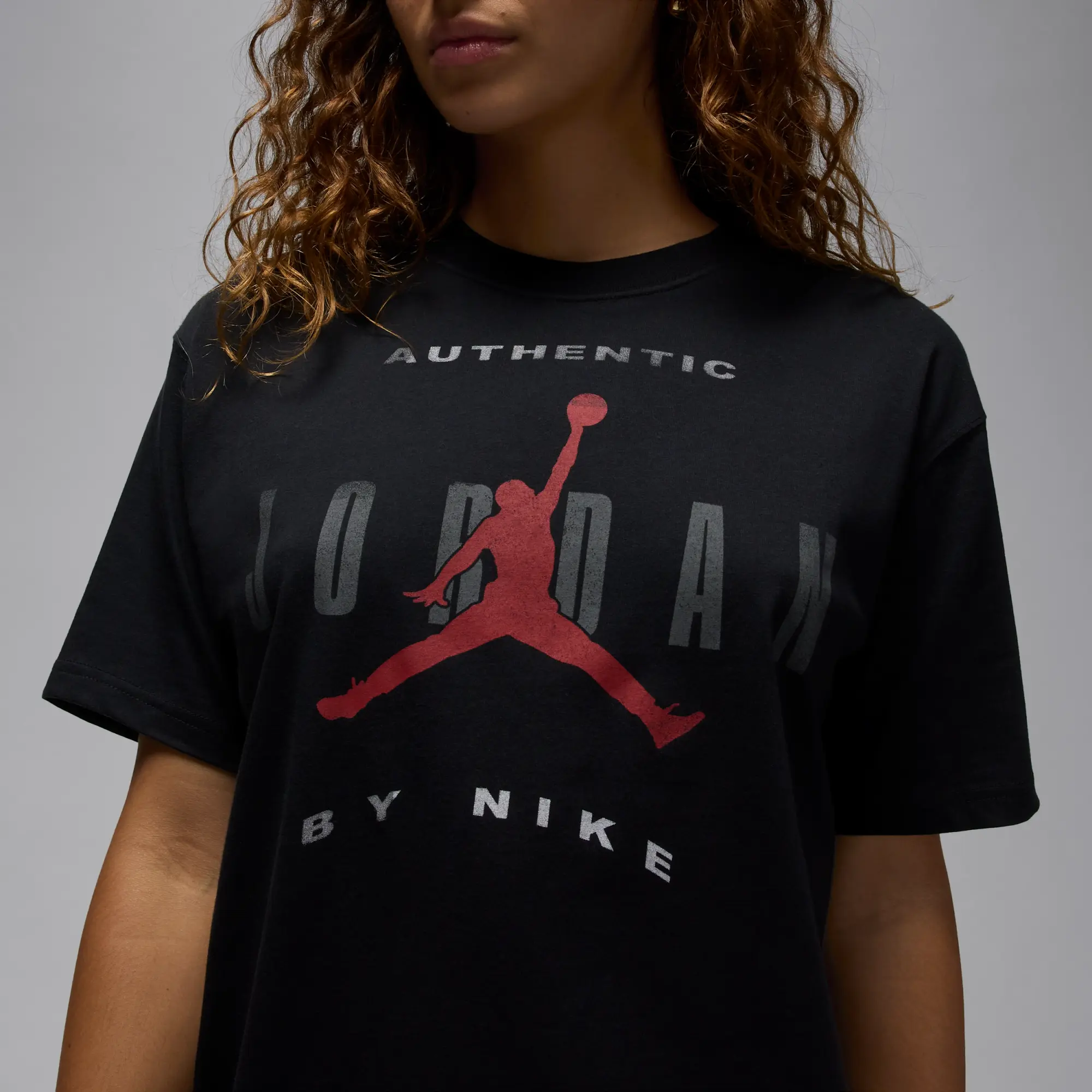 Nike Jordan Flight Women's Graphic T-Shirt - Black - Cotton