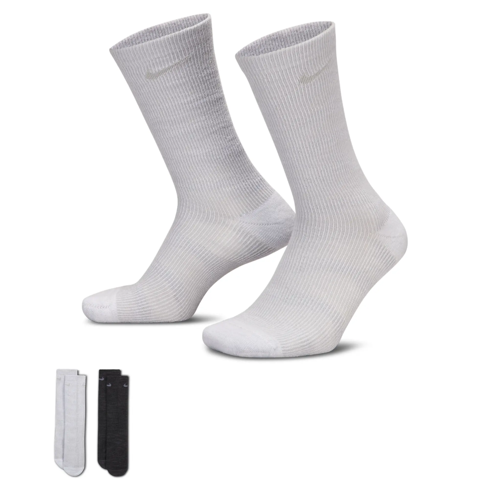 Nike Everyday Cushioned Crew Socks (2 Pairs) - Multi-Colour