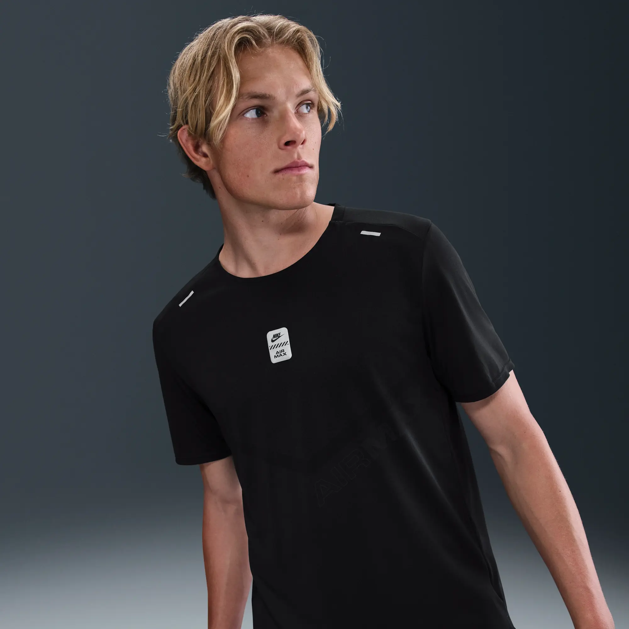 Nike Air Max Men's T-Shirt - Black - Polyester