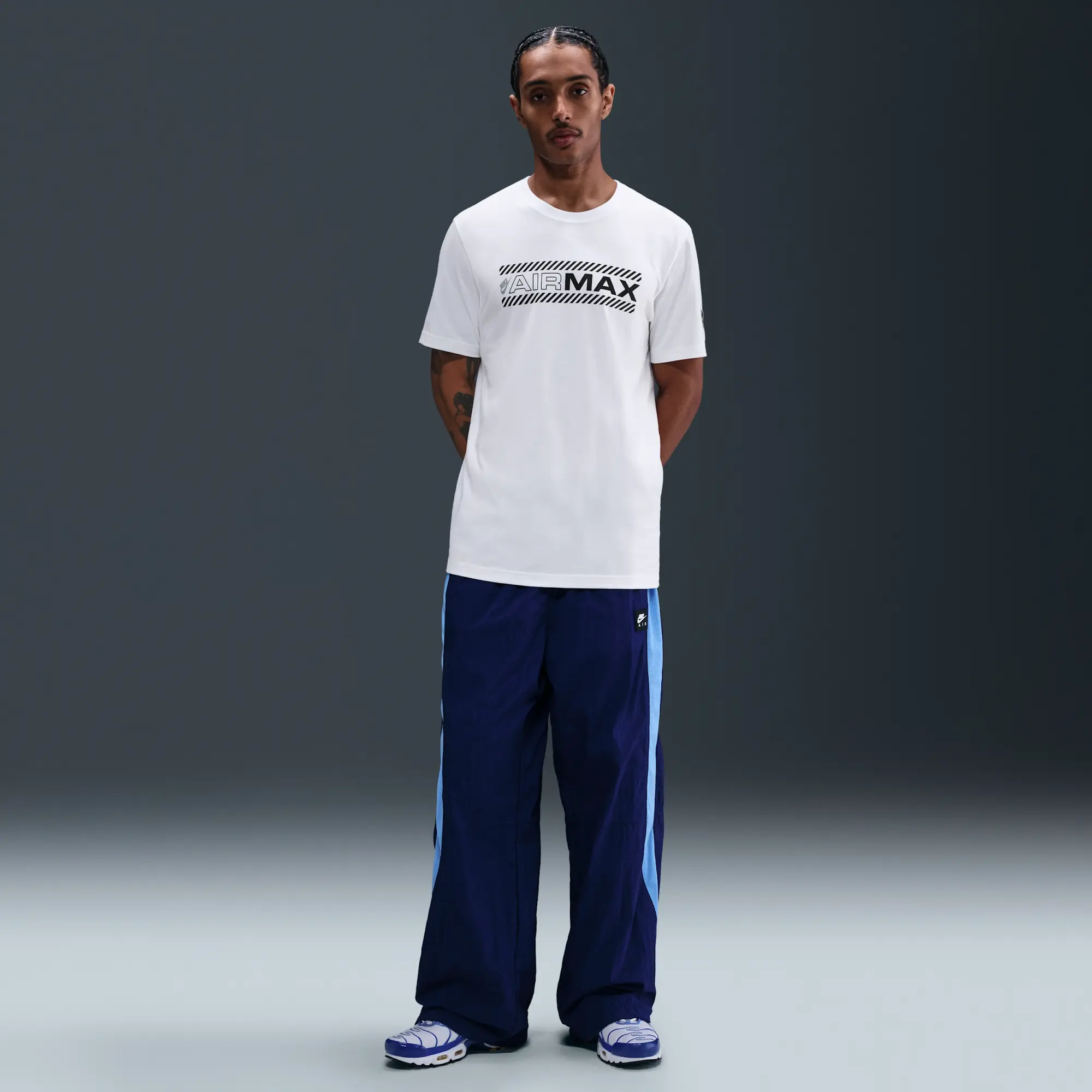 Nike Air Max Men's T-Shirt - White - Cotton