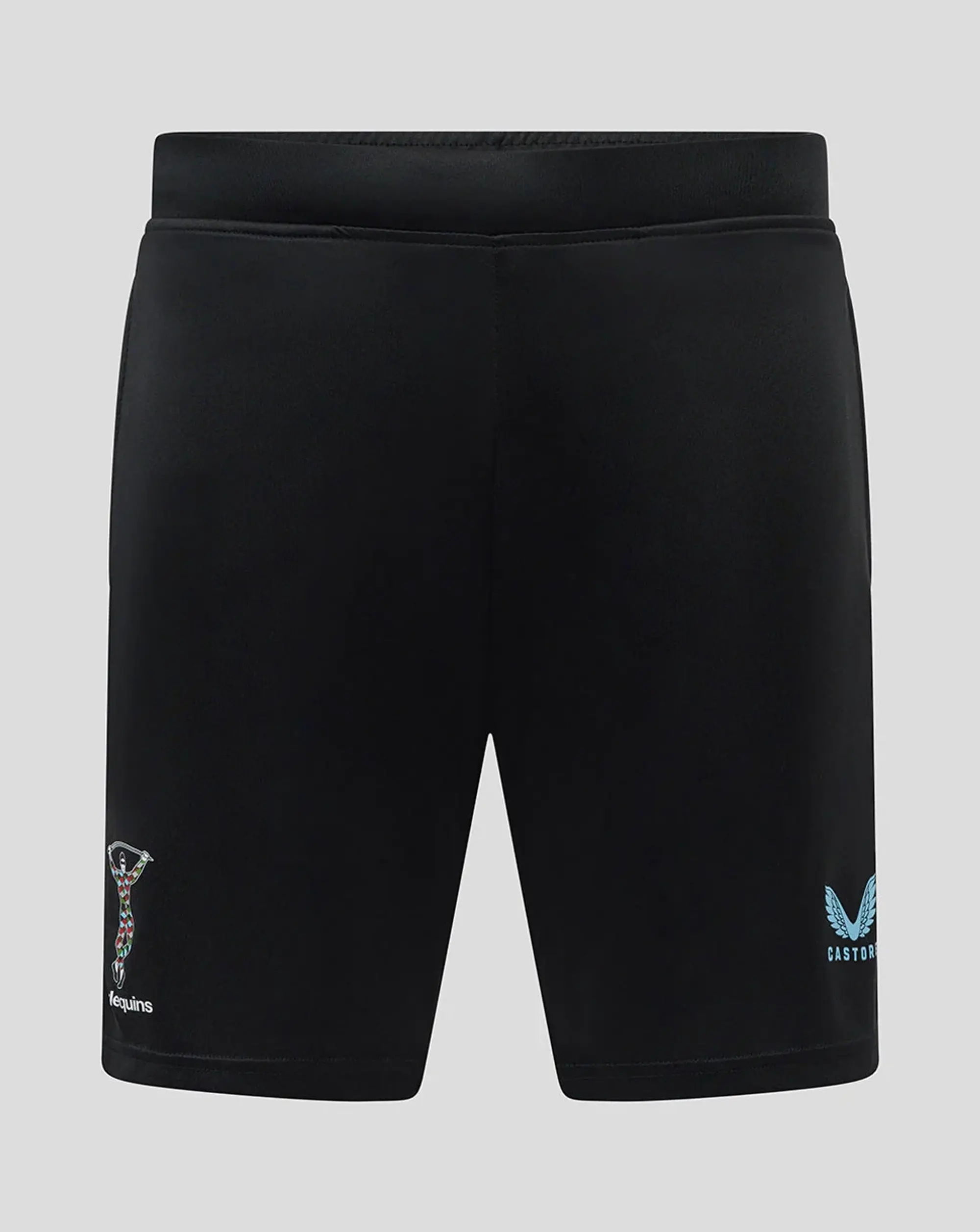 Castore Harlequins Men's 25/26 Training Knit Shorts - Caviar