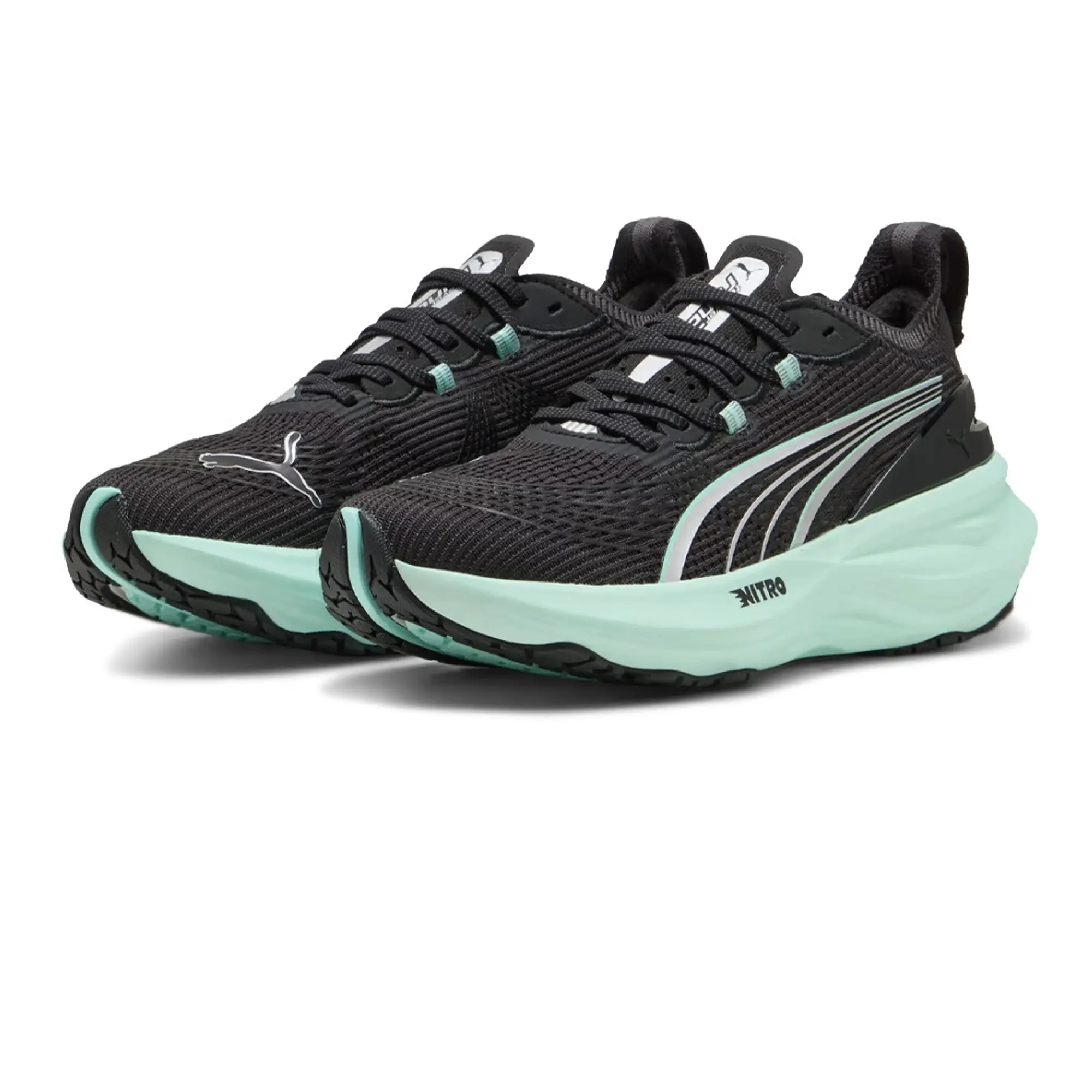 Puma ForeverRun Nitro 2 Stability Running Shoe Women - Black, Mint