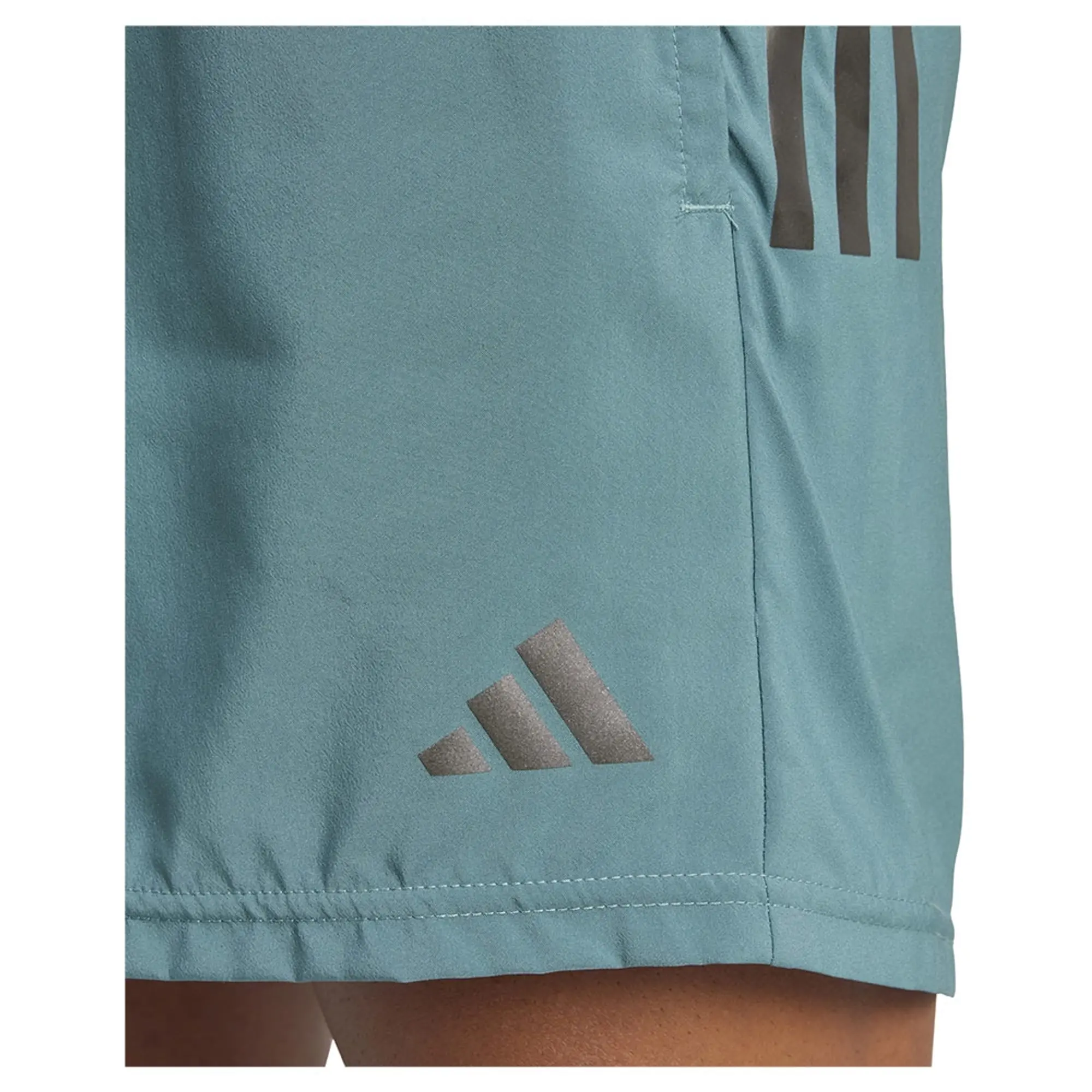adidas Own The Run 5in Running Shorts Men - Dark Green