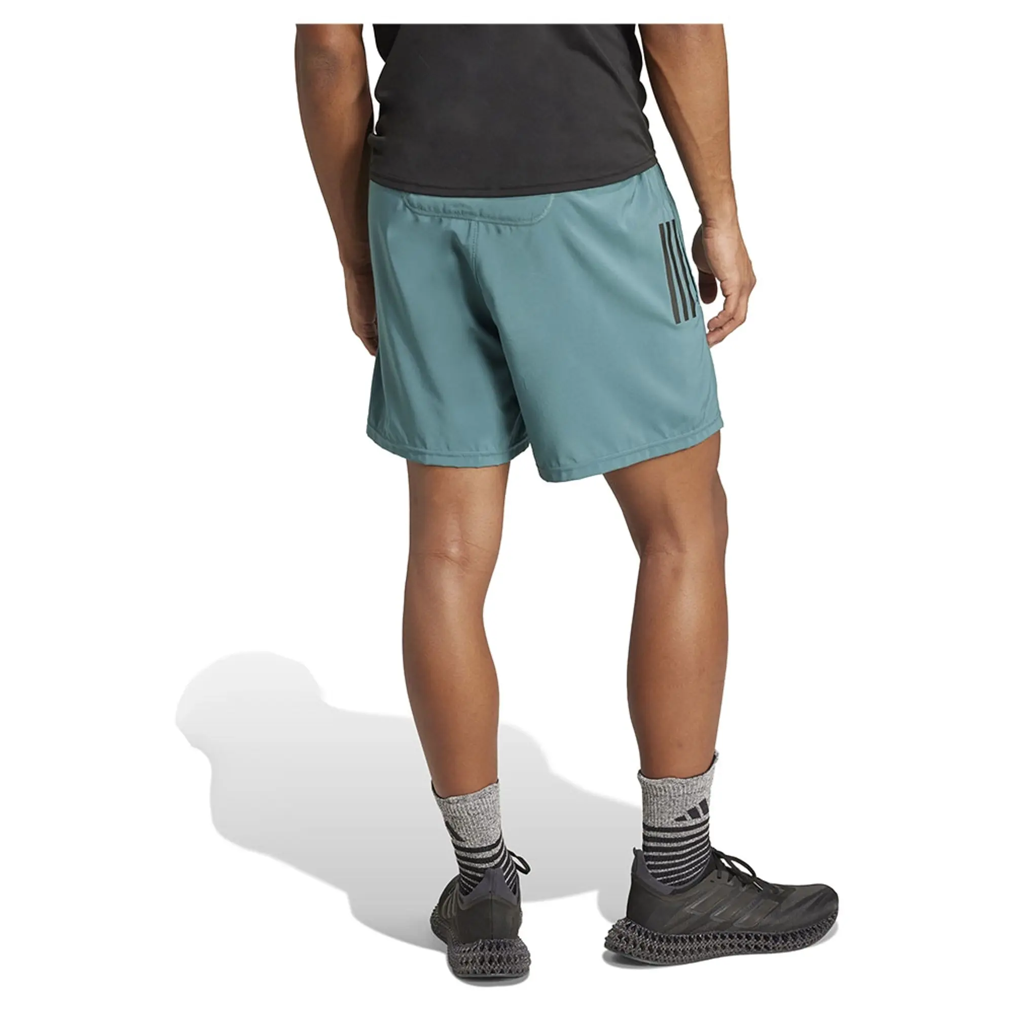 adidas Own The Run 5in Running Shorts Men - Dark Green