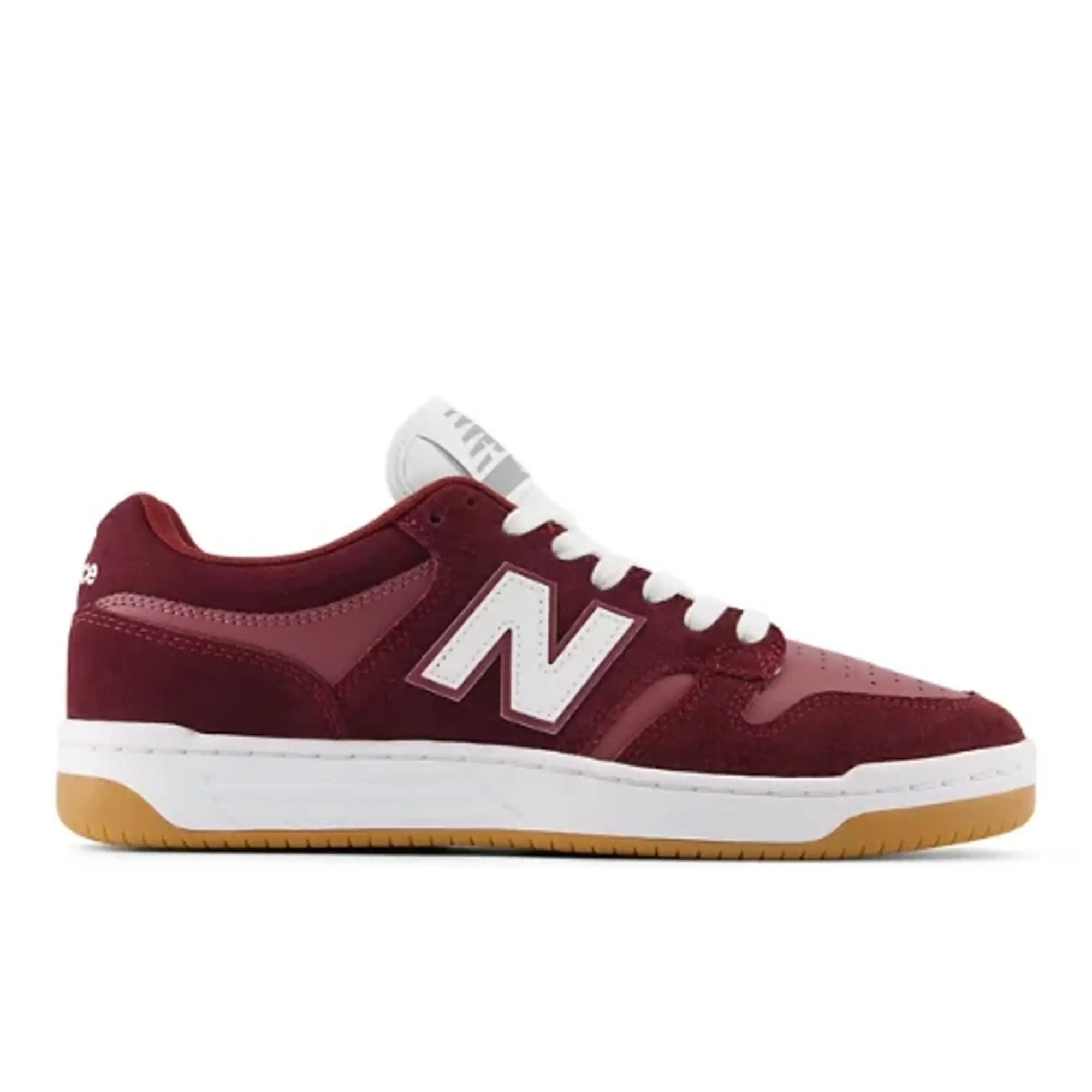 New Balance Unisex NB Numeric 480 in Red Suede/Mesh