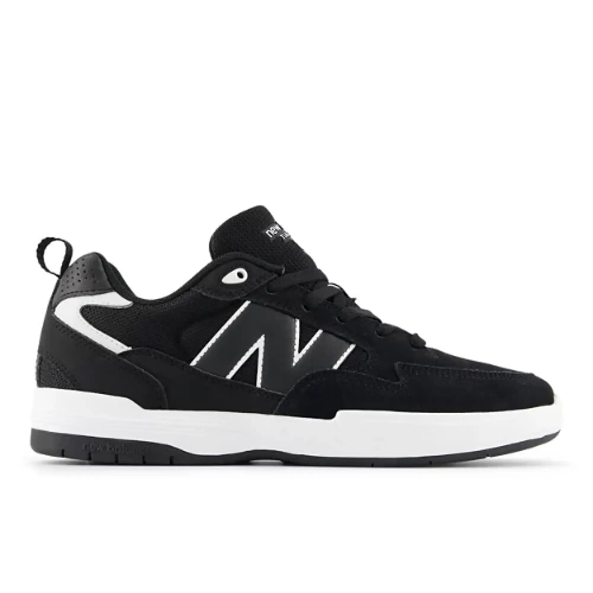 New Balance Unisex NB Numeric Tiago Lemos 808 Lite in Black/White Suede/Mesh