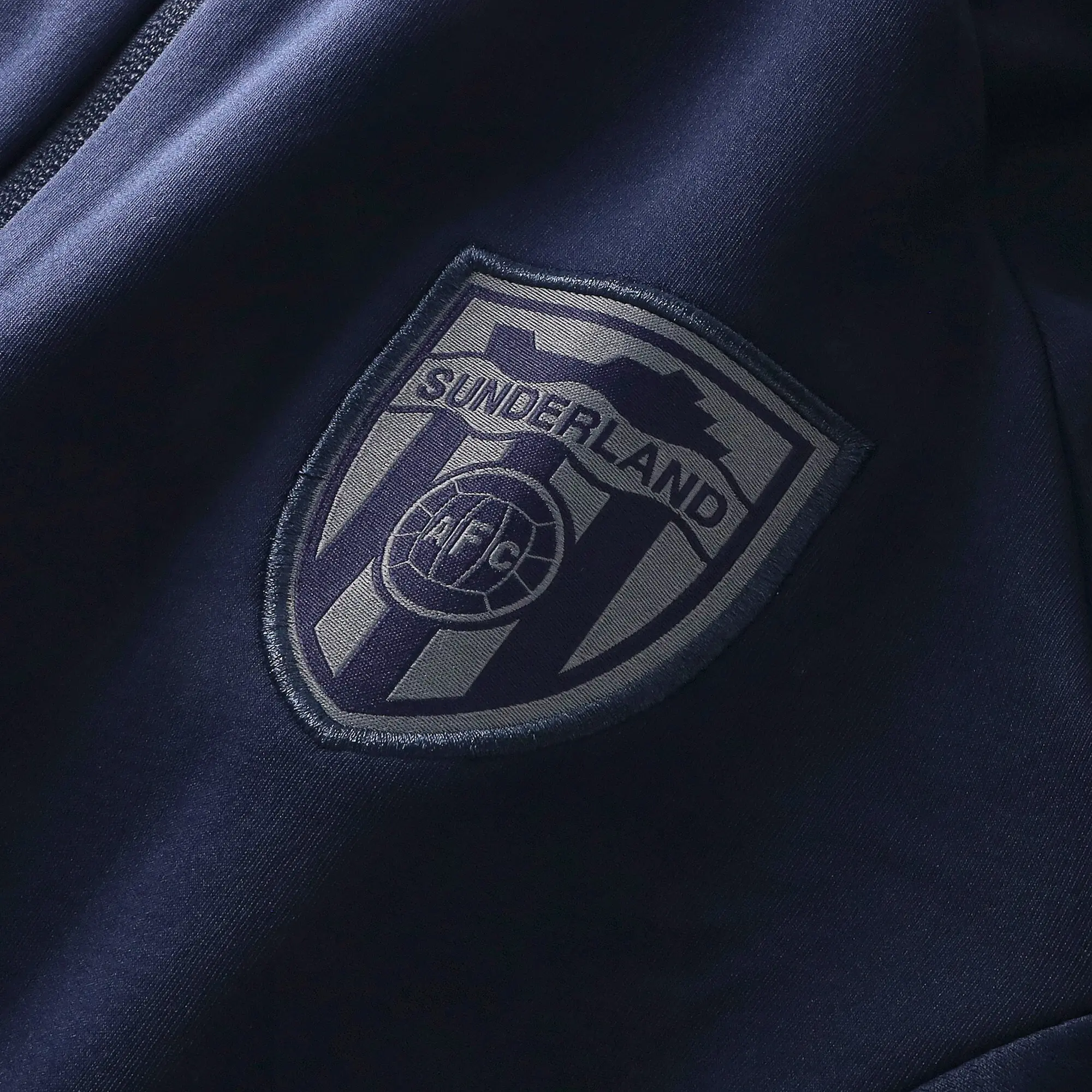 Sunderland Hummel Travel Zip Hoodie - Navy - Kids