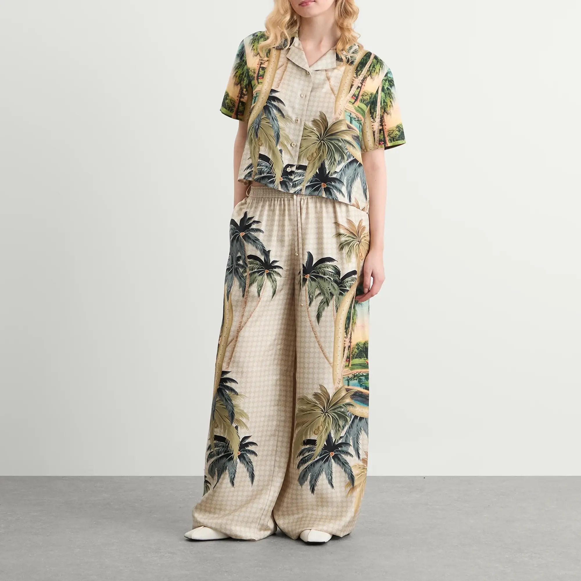 AMIRI Women's Paradise Print Shirt Multi