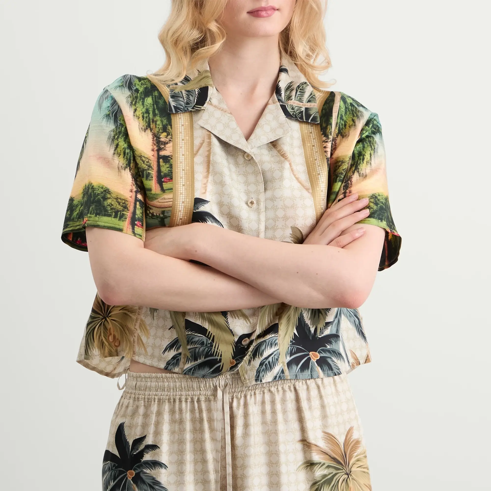 AMIRI Women's Paradise Print Shirt Multi