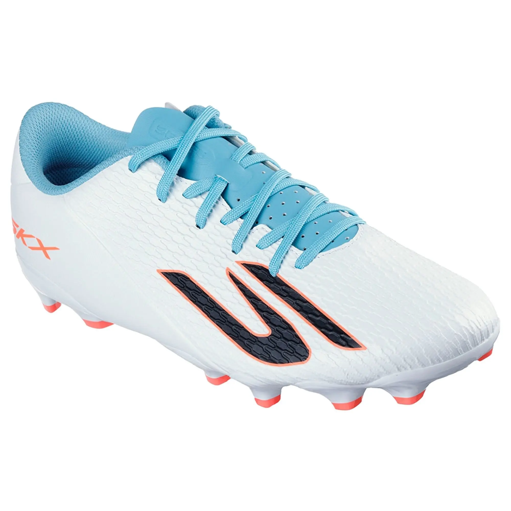 Skechers SKX_2 Club MG Shoes in White/Turquoise