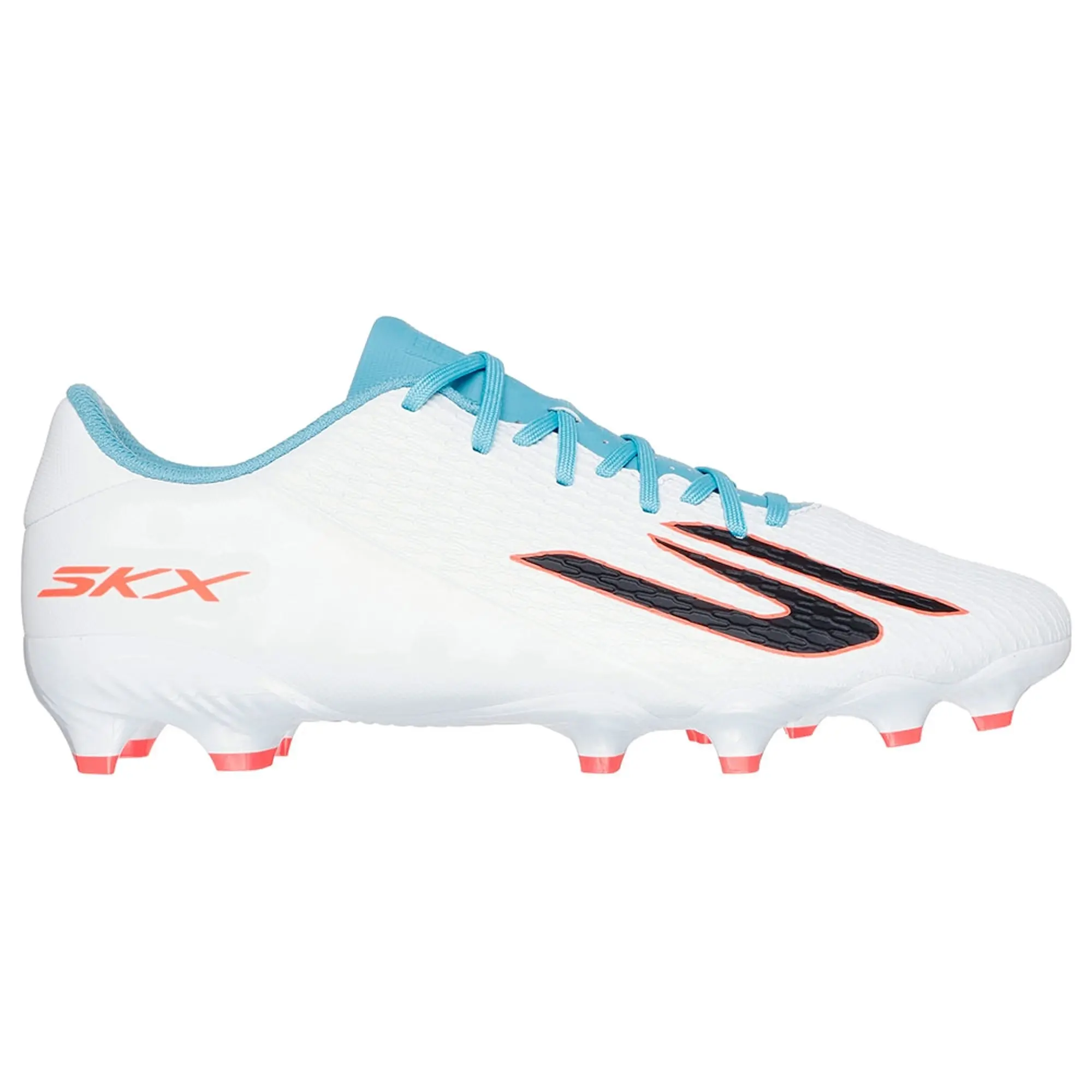Skechers SKX_2 Club MG Shoes in White/Turquoise
