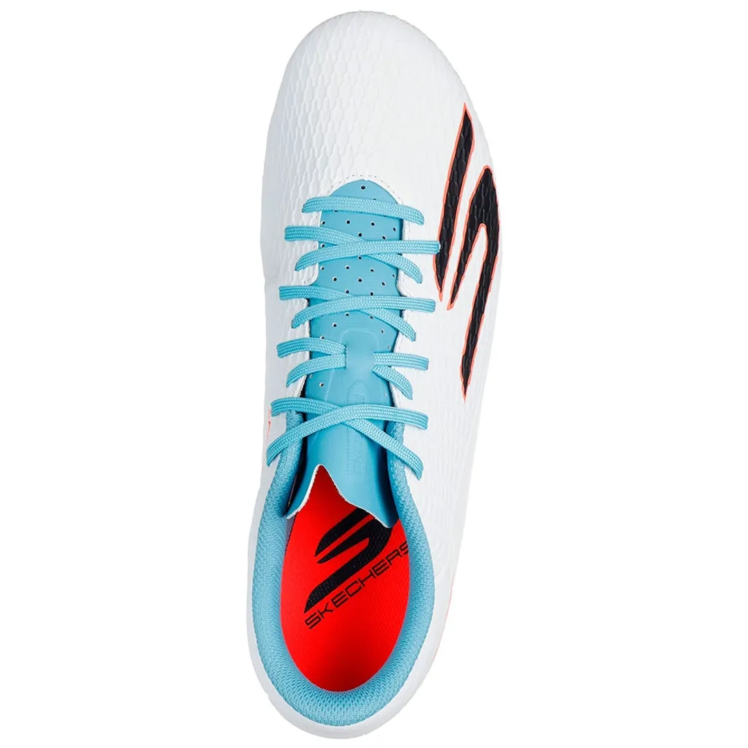 Skechers SKX_2 Club MG Shoes in White/Turquoise | 252132 WTQP
