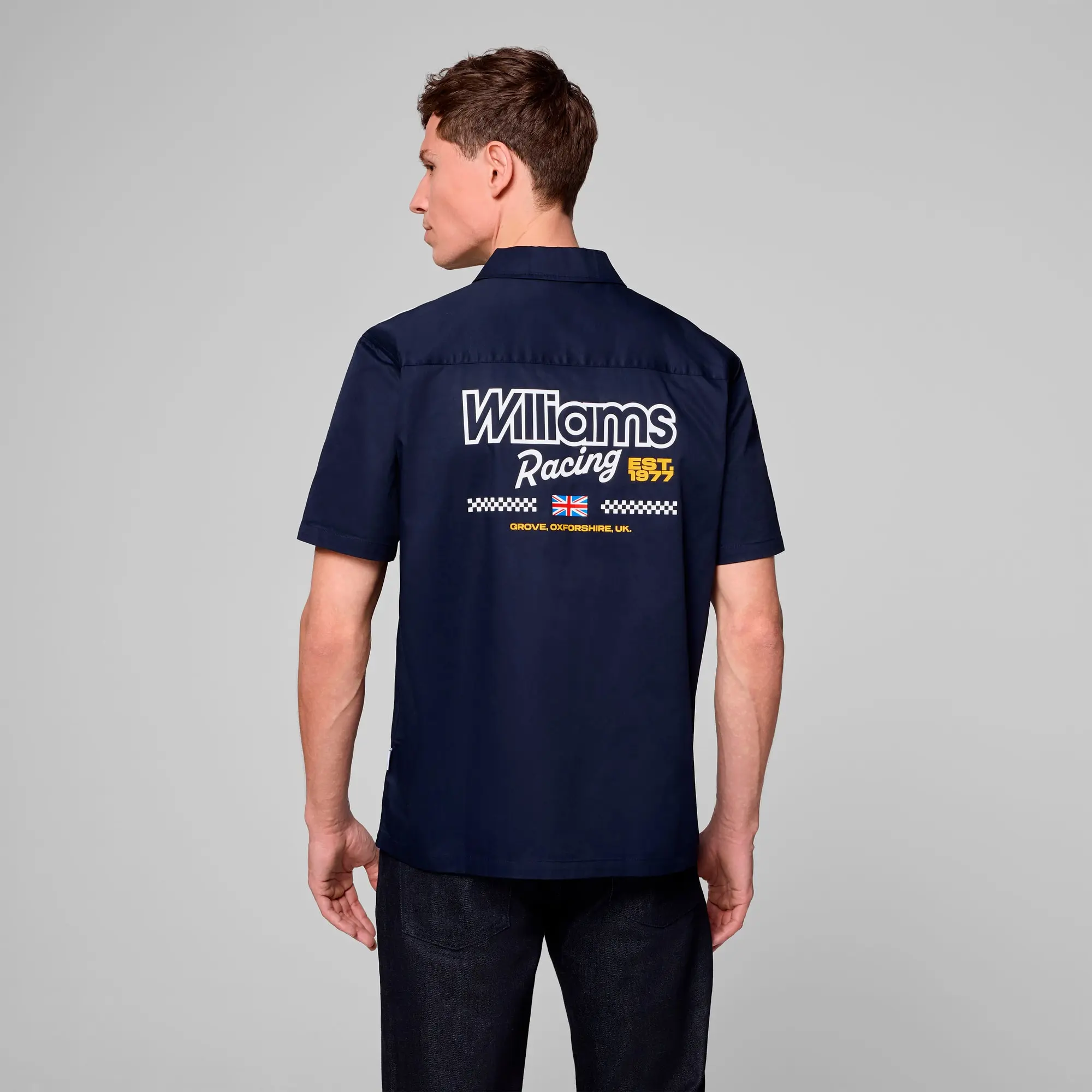 PUMA Williams Racing Fw Patches Se Shirt Unisex, Black, size 3XL