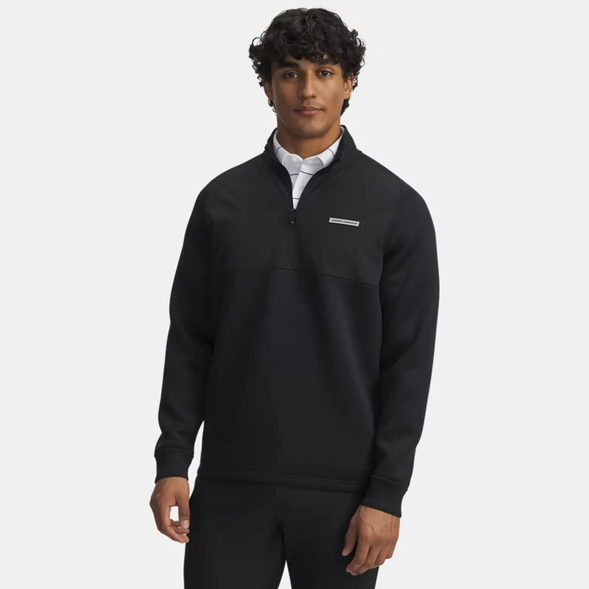 Under Armour  Drive Pro Hybrid Men's ½ Zip Black / Black L