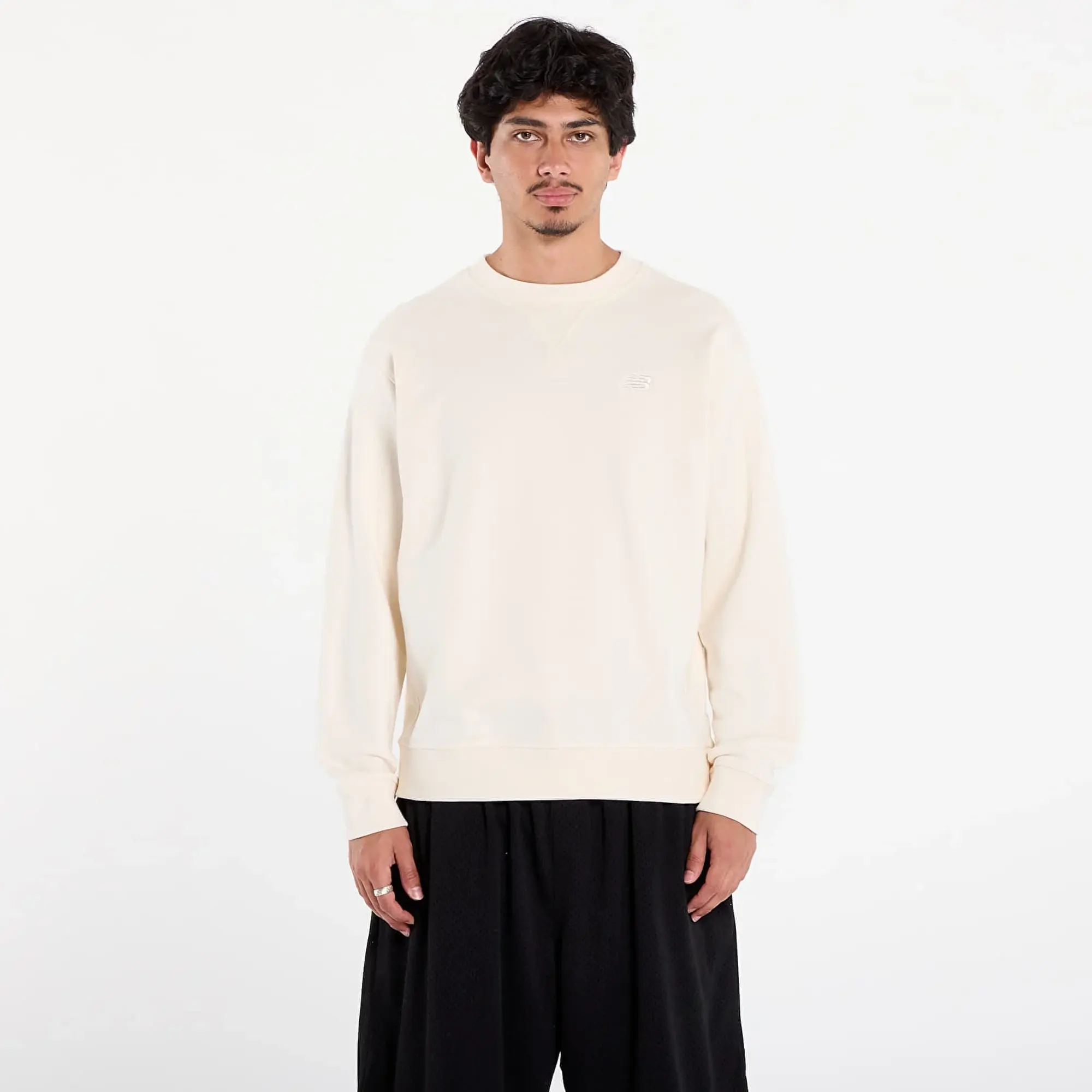 Sweatshirt New Balance Athletics French Terry Crew Beige M