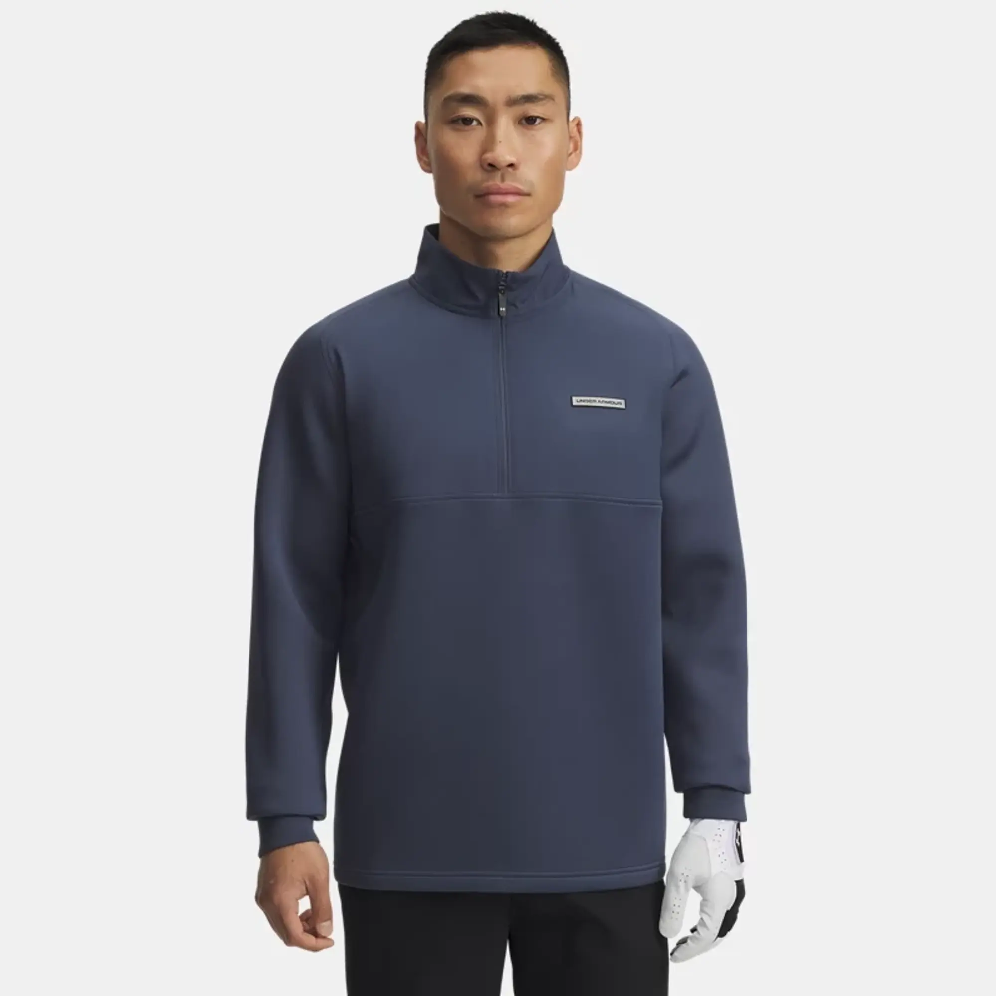 Under Armour  Drive Pro Hybrid Men's ½ Zip Downpour Gray / Black L