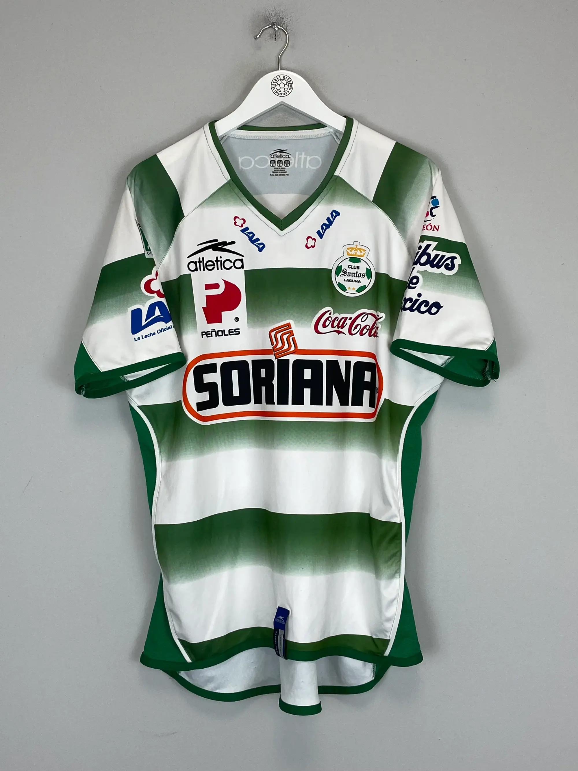 2007/08 SANTOS LAGUNA HOME SHIRT (L) ATLETICA | Cult Kits
