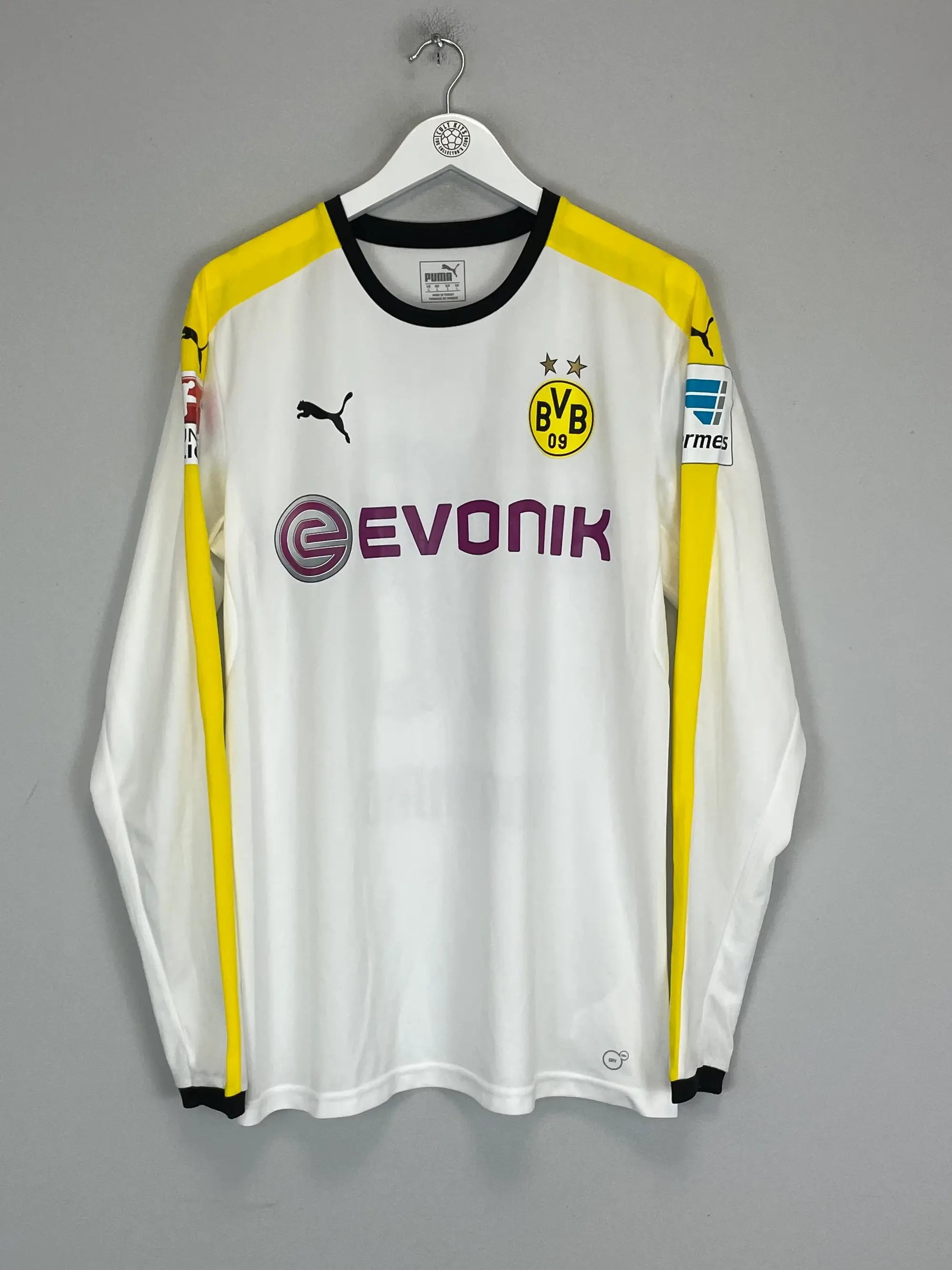 2015/16 DORTMUND BURKI #38 *MATCH ISSUED + SIGNED* GK SHIRT (L) PUMA | Cult Kits
