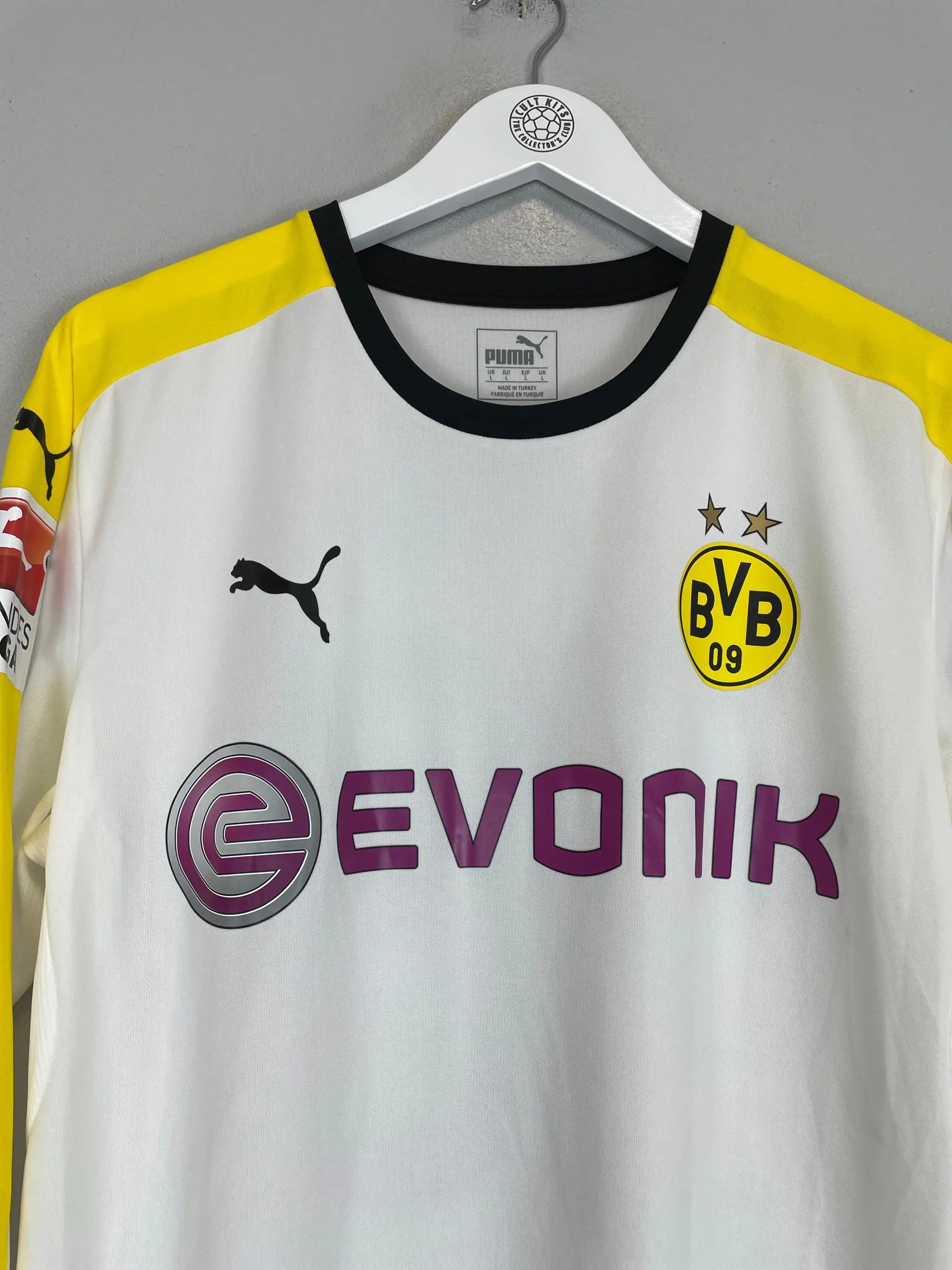 2015/16 DORTMUND BURKI #38 *MATCH ISSUED + SIGNED* GK SHIRT (L) PUMA | Cult Kits