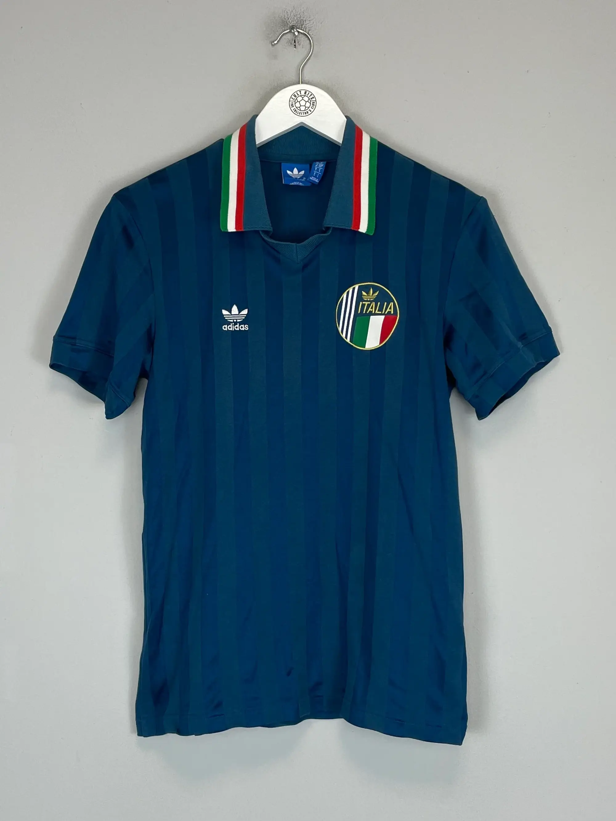 1986/90 ITALY #10 RETRO SHIRT (S) ADIDAS ORIGINALS | Cult Kits