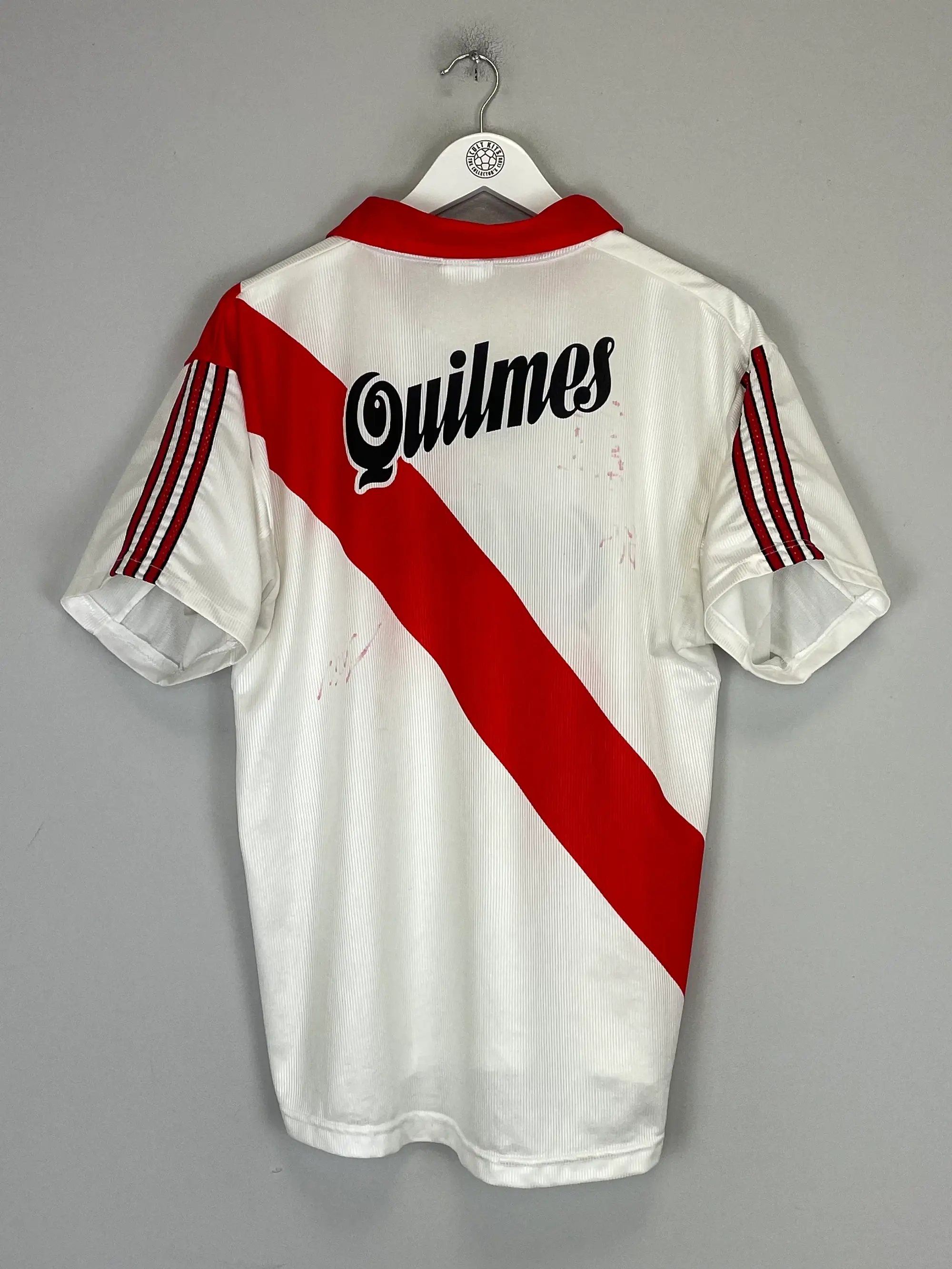 1999/00 RIVER PLATE *SIGNED* HOME SHIRT (M) ADIDAS | Cult Kits
