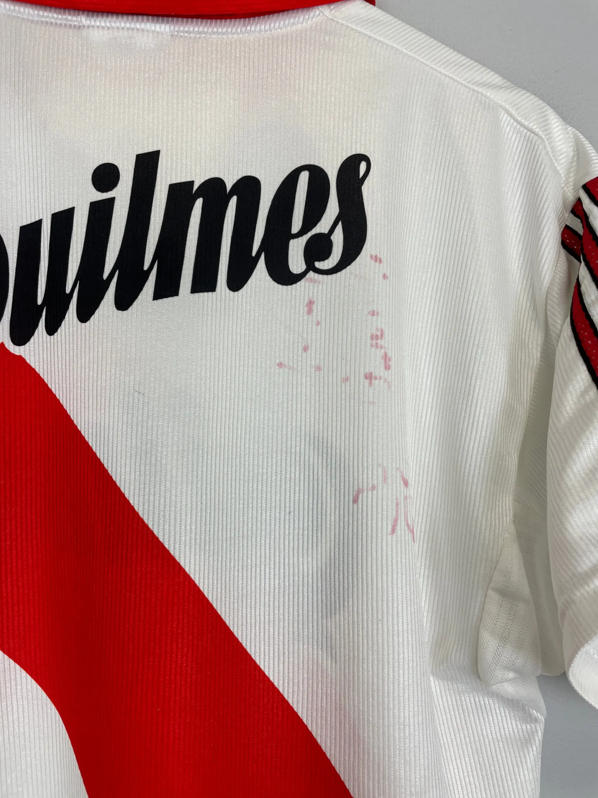 1999/00 RIVER PLATE *SIGNED* HOME SHIRT (M) ADIDAS | Cult Kits
