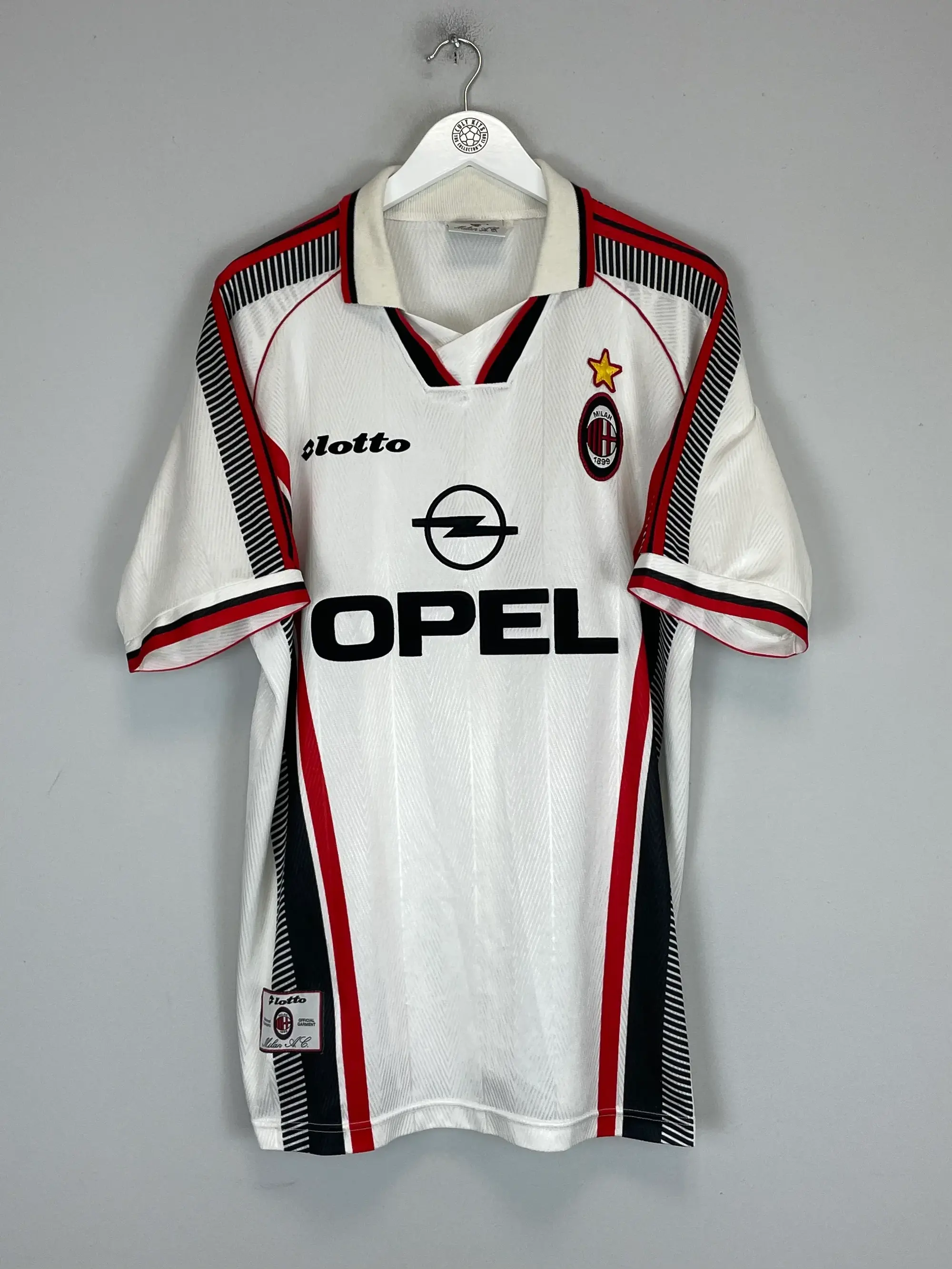 1997/98 AC MILAN AWAY SHIRT (XXL) LOTTO | Cult Kits