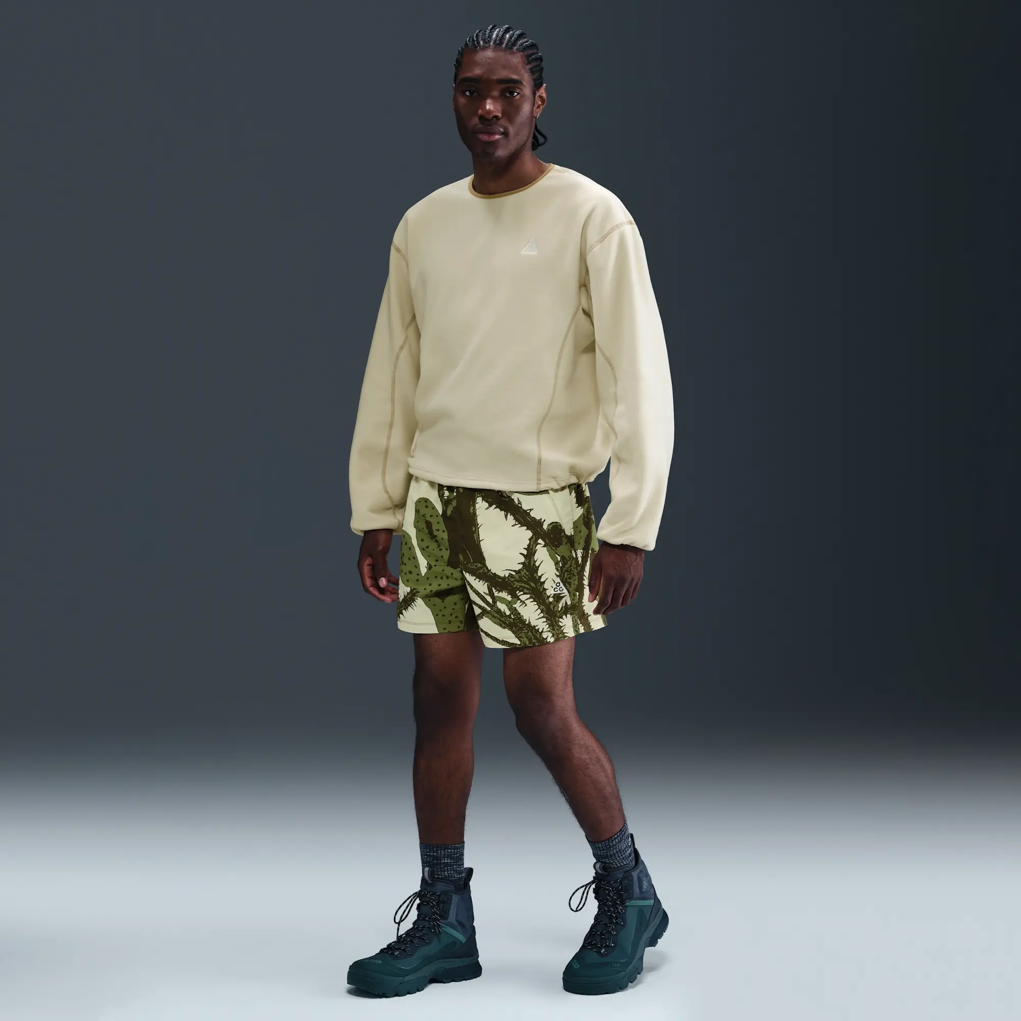 Nike ACG 'Reservoir Goat' Men's Shorts - Brown - Sustainable Materials