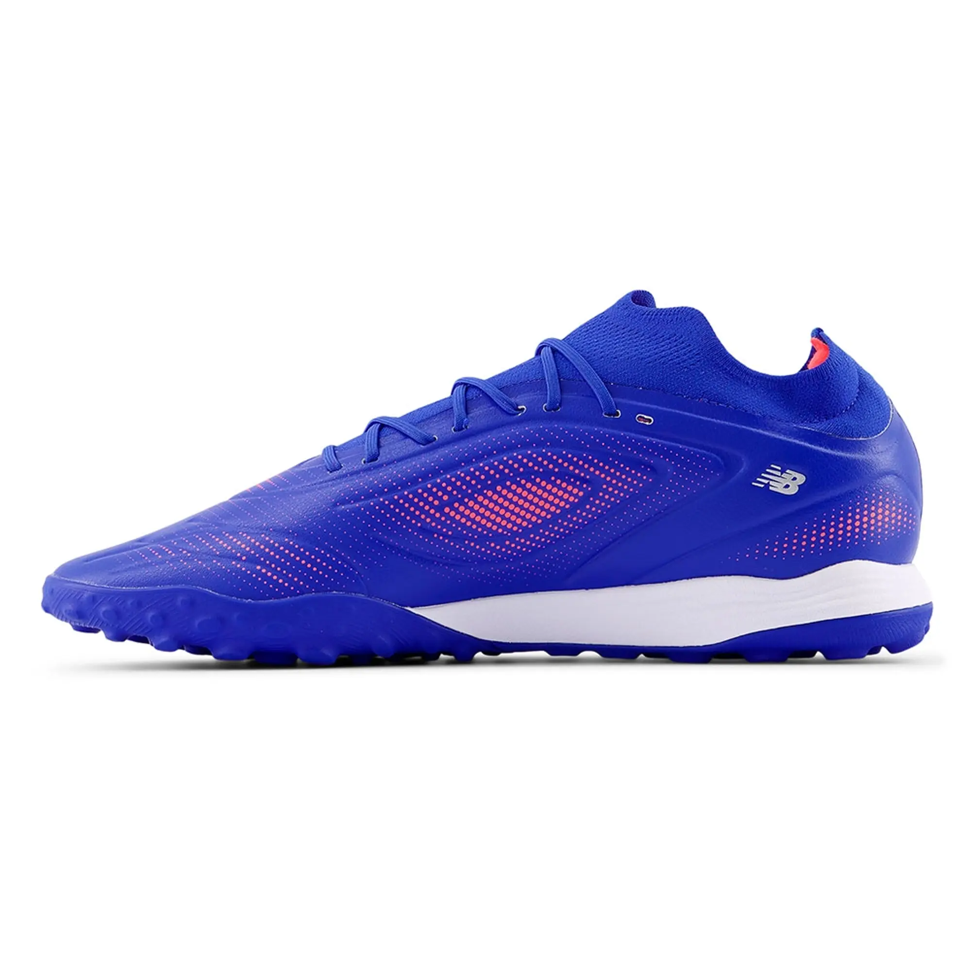 New Balance Unisex TEKELA TEAM LOW LACED TF V5 in Blue/Red/Grey Synthetic