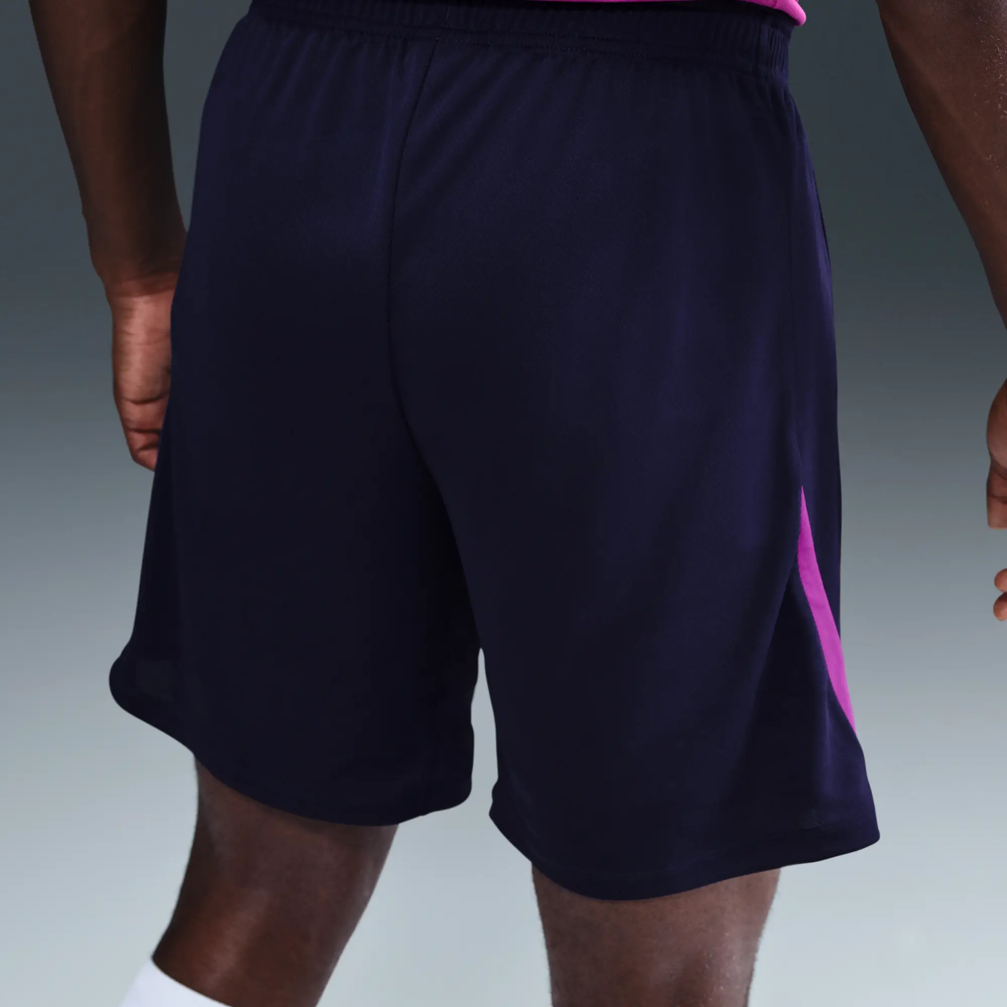 F.C. Barcelona Strike Men's Nike Dri-FIT Football Knit Shorts - Purple - Polyester