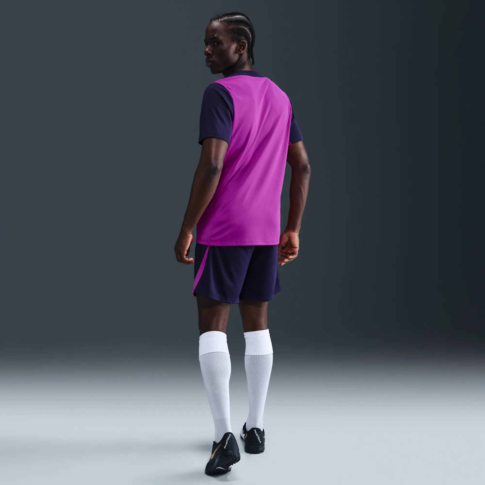 F.C. Barcelona Strike Men's Nike Dri-FIT Football Knit Shorts - Purple - Polyester