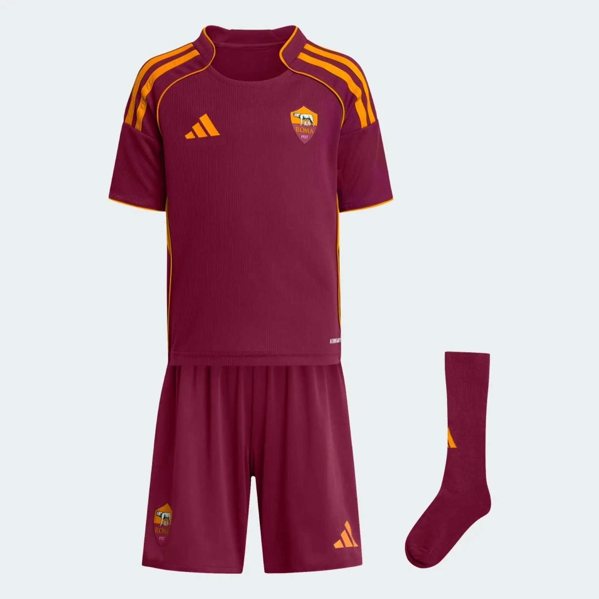 adidas AS Roma 25/26 Home Mini Kit Kids