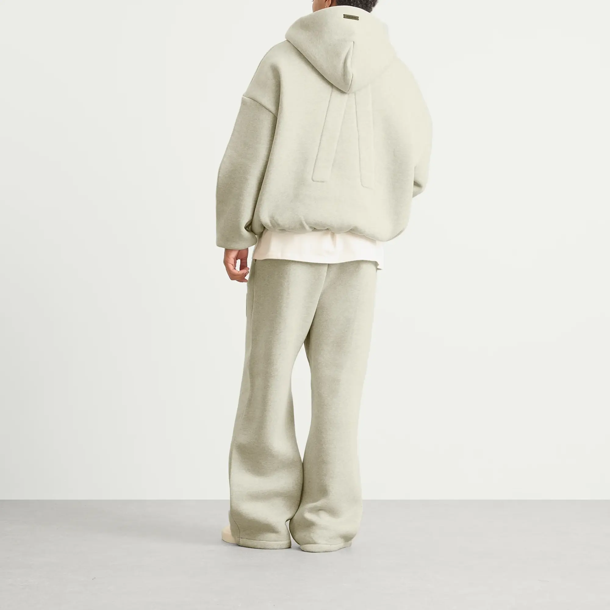 Fear of God Men's Athletic Halfzip Hoodie Melange Grey