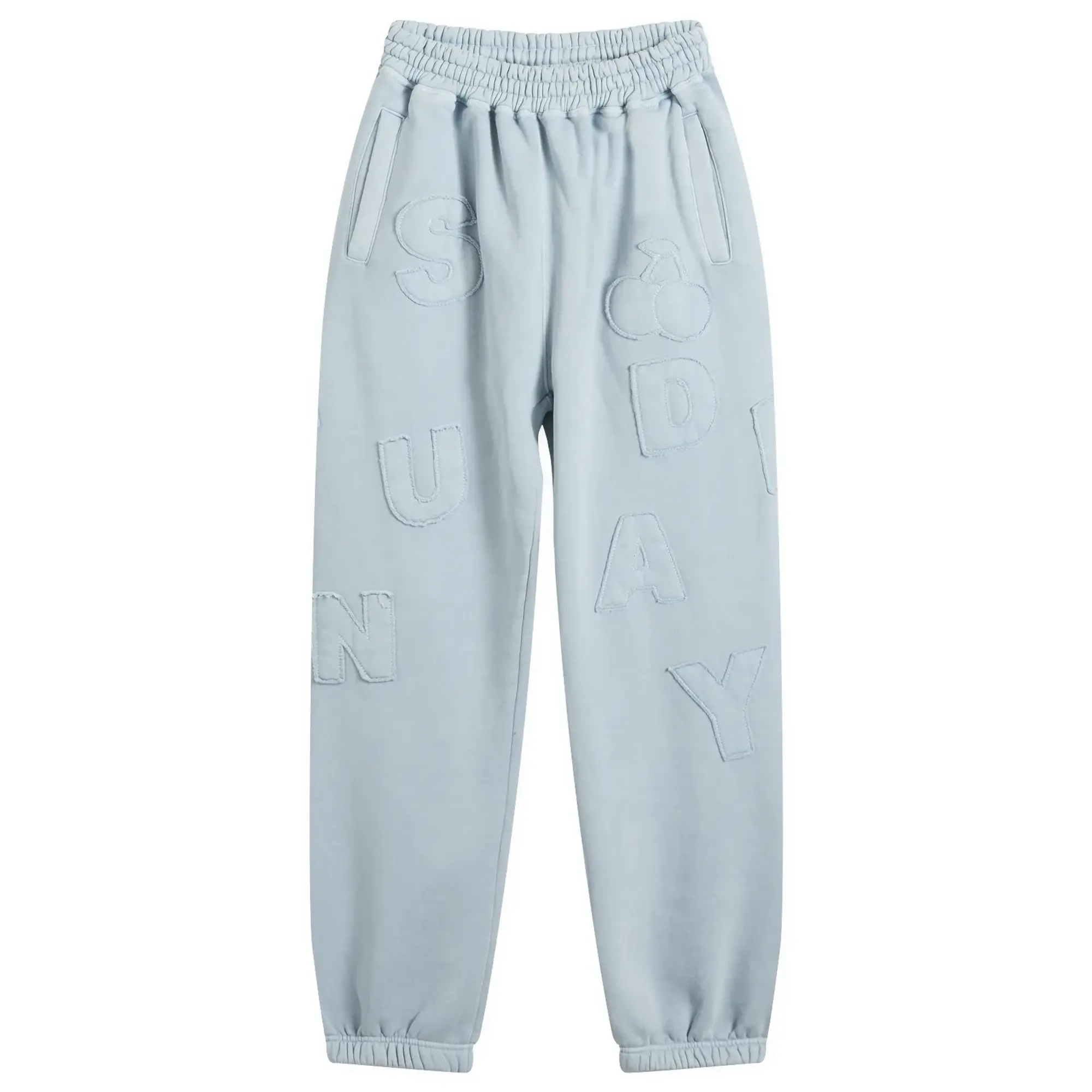 SUNDAYFRUITMARKET Women's Sunday Patch Sweatpant Sky Blue