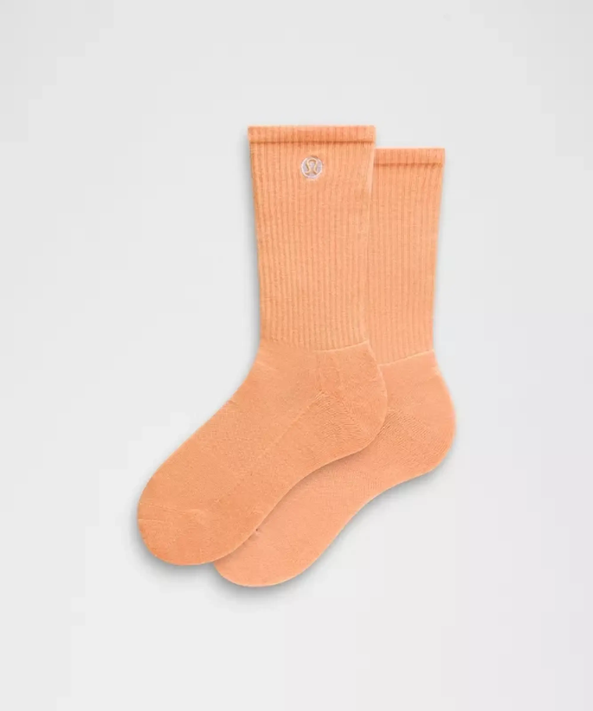 lululemon – Unisex Daily Essential Crew Socks – Color Orange – Size L