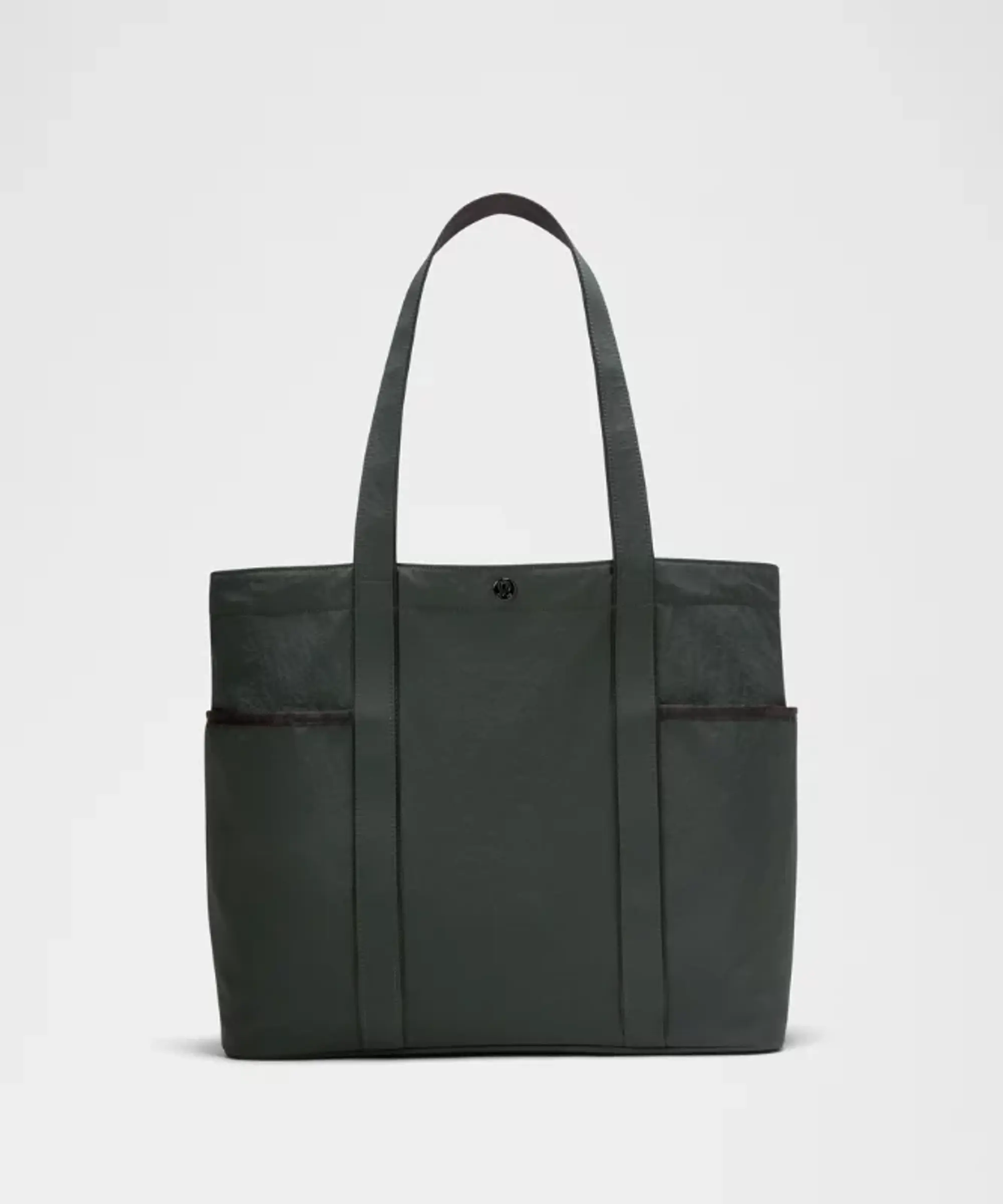 lululemon – Daily Multi-Pocket Tote Bag 20L – Color Green/Black