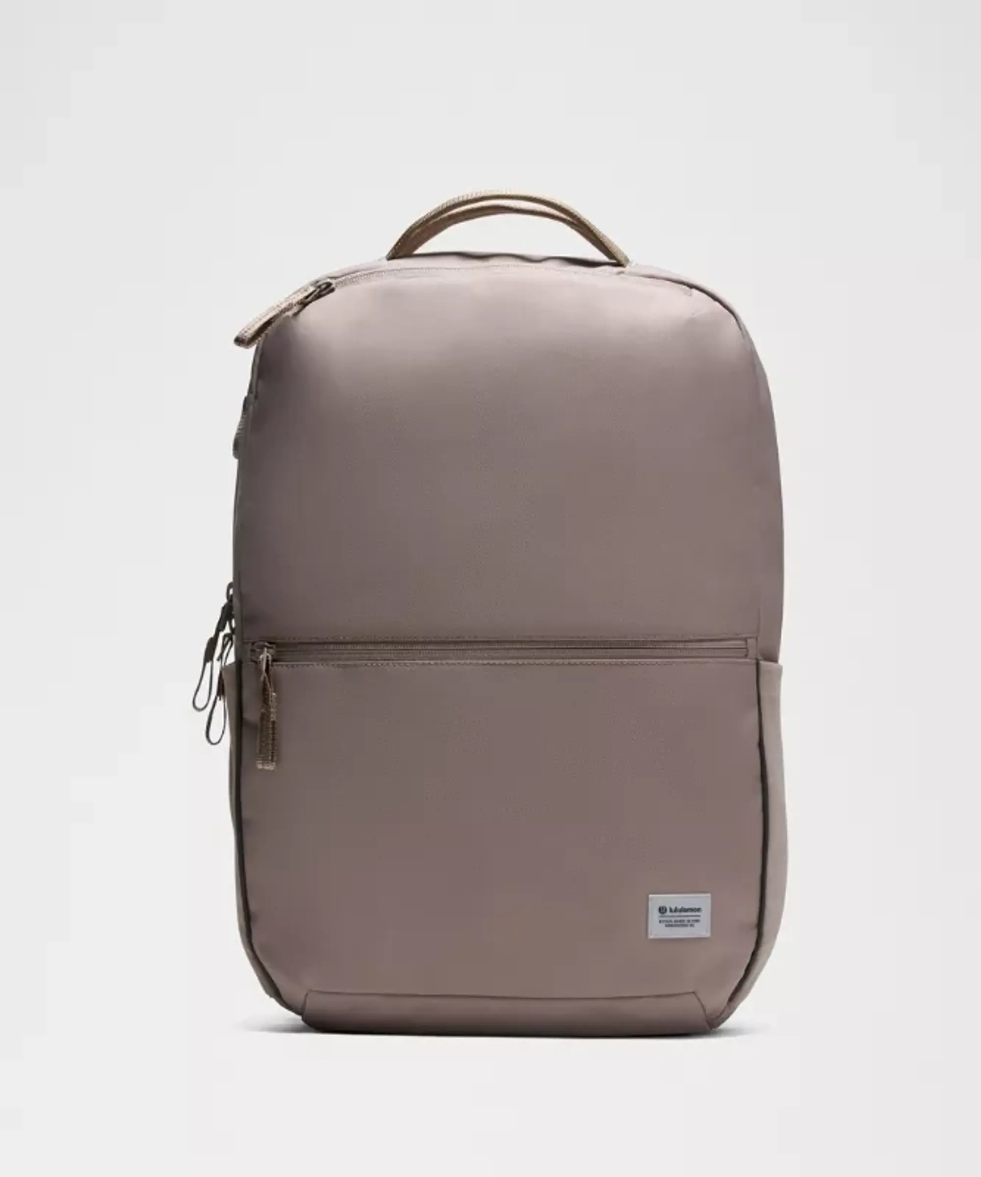 lululemon – Double-Zip Backpack 22L Tech Canvas – Color Grey/Khaki