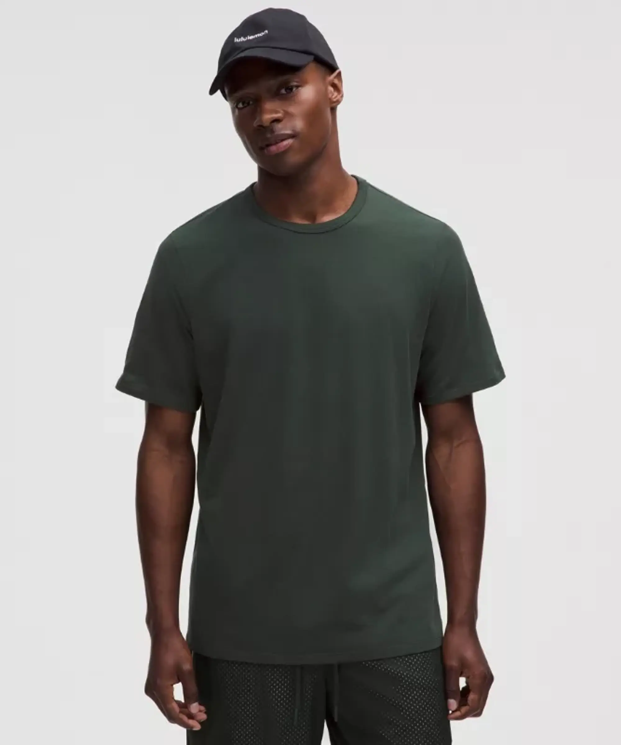 lululemon – Men's Organic Classic-Fit T-Shirt – Color Green – Size L